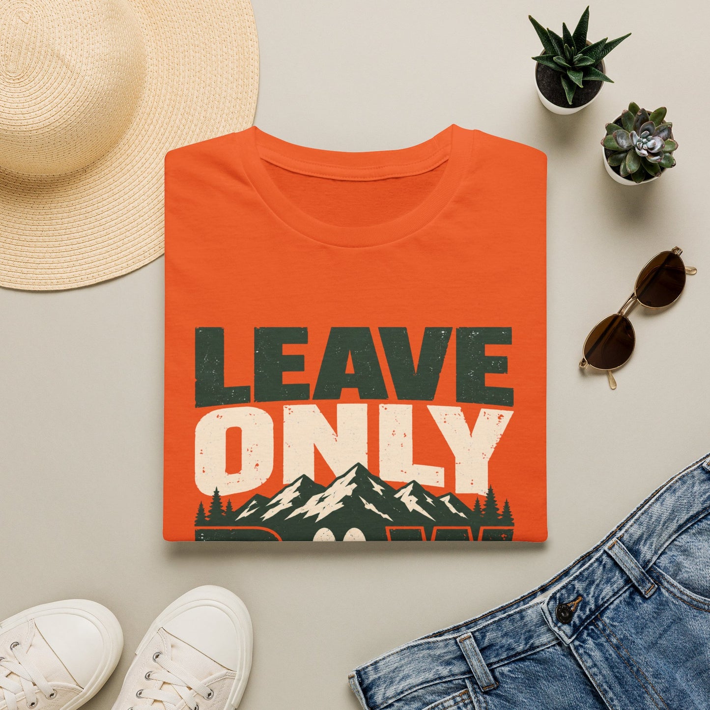 LEAVE ONLY PAW PRINTS T-Shirt