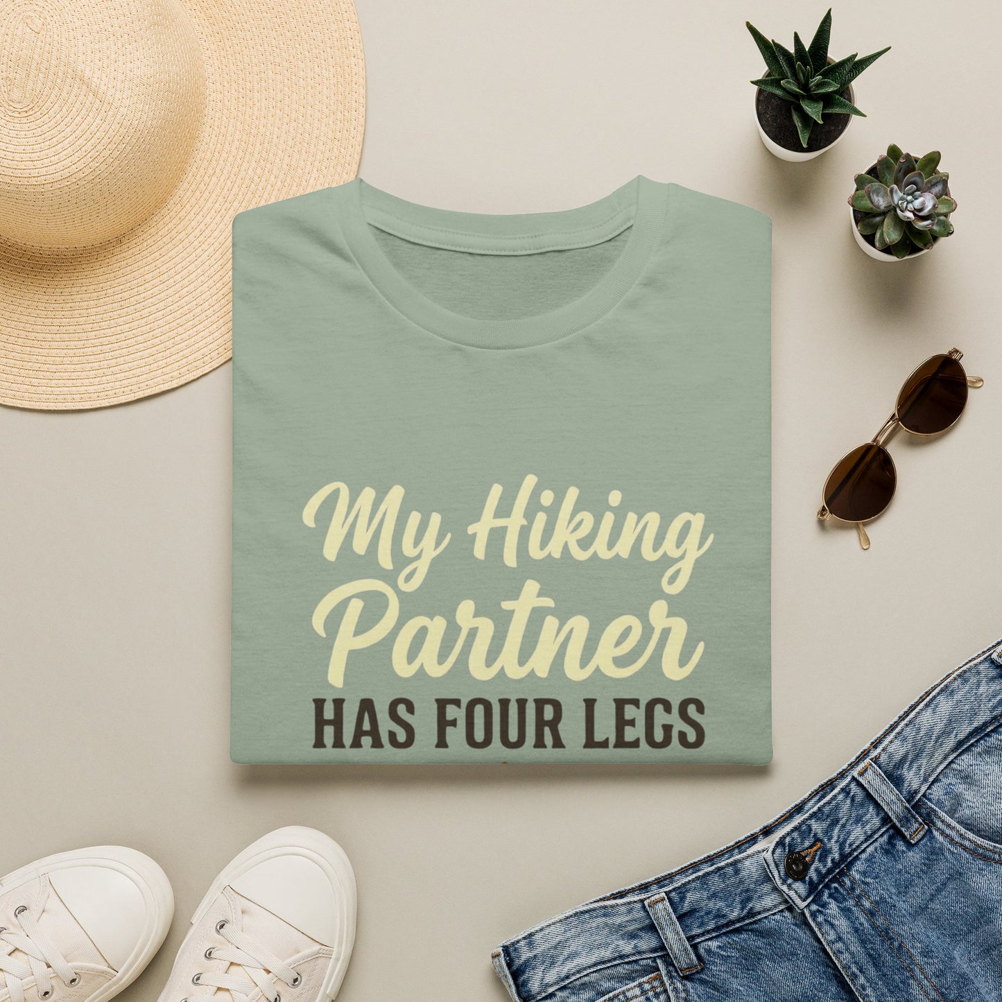 My Hiking Partner Has Four Legs T-Shirt