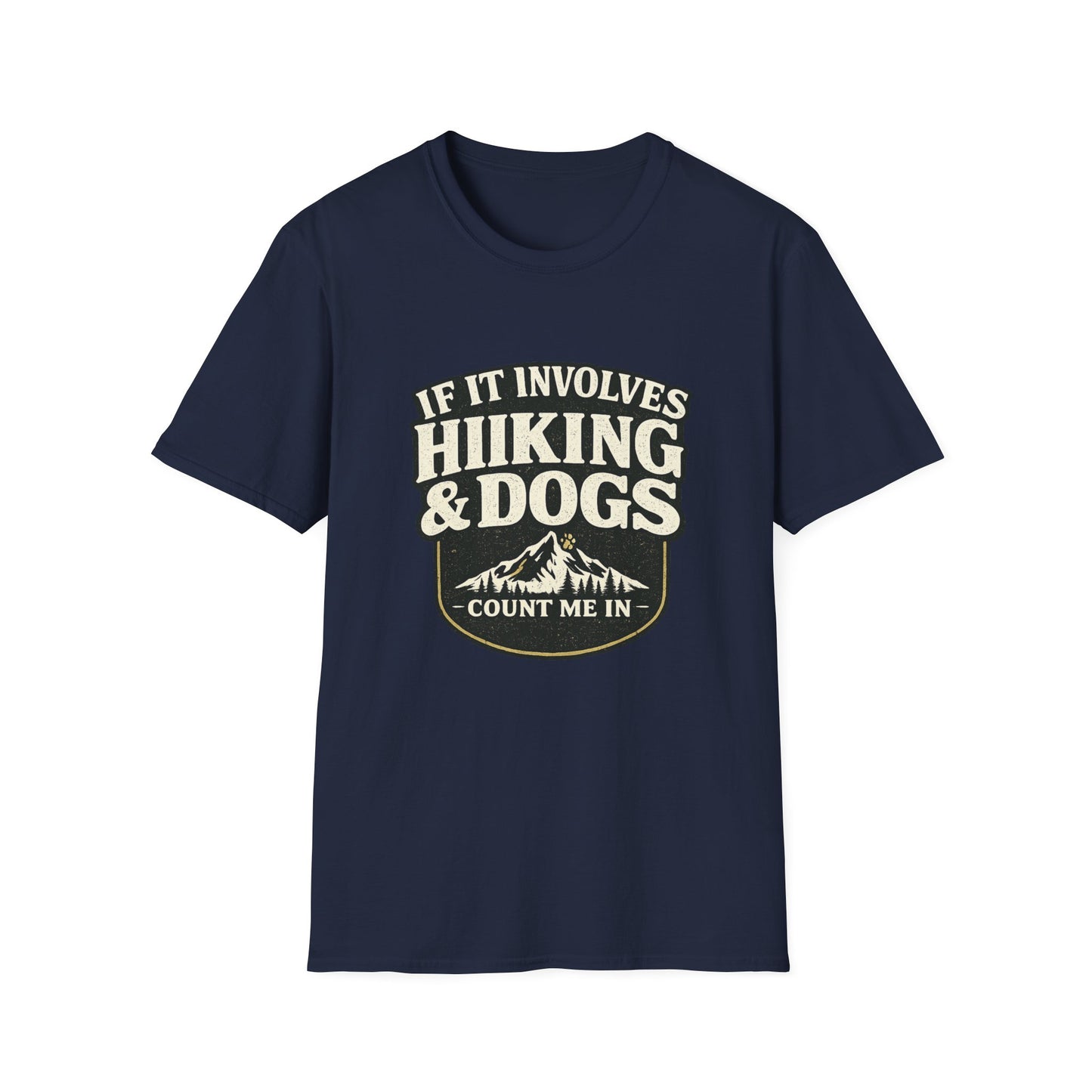 Hiking and Dogs: Adventure Calls T-Shirt