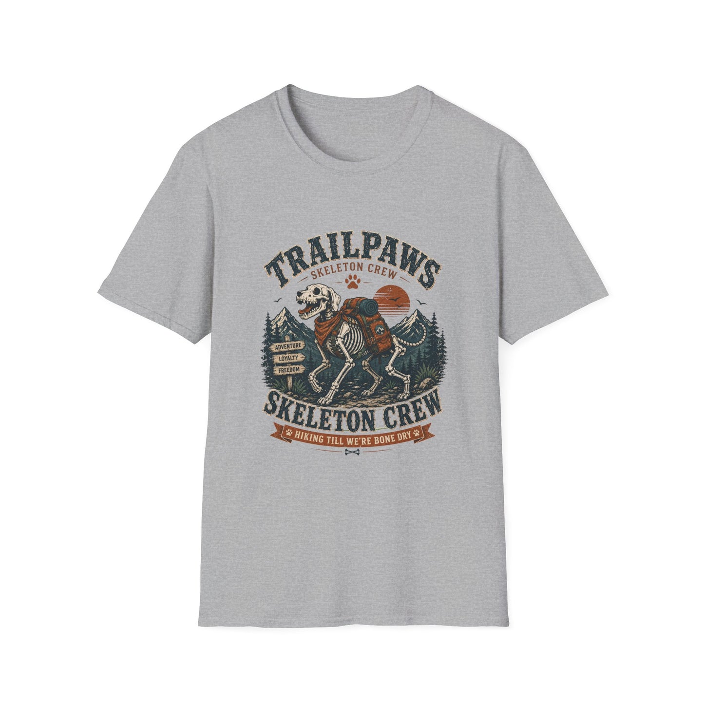 Wagging Trail Skeleton Crew T-Shirt