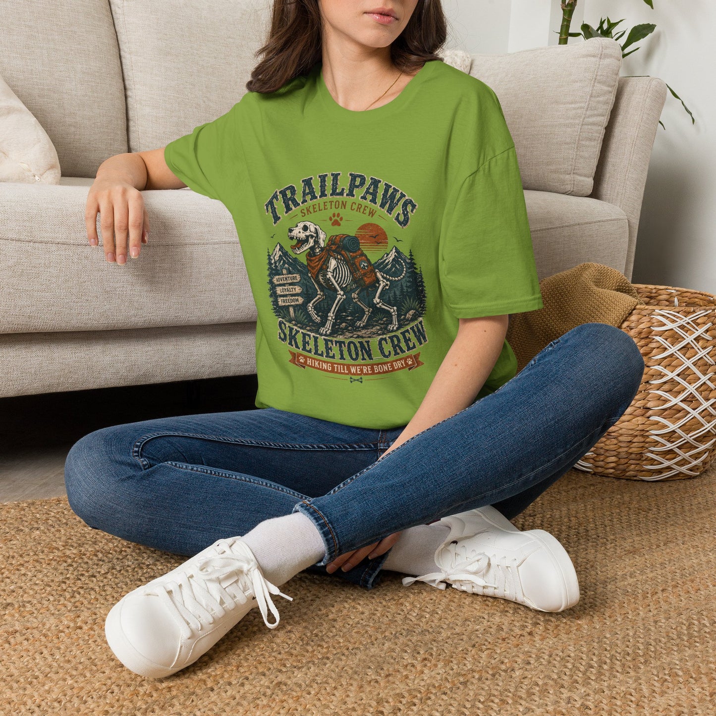 Wagging Trail Skeleton Crew T-Shirt