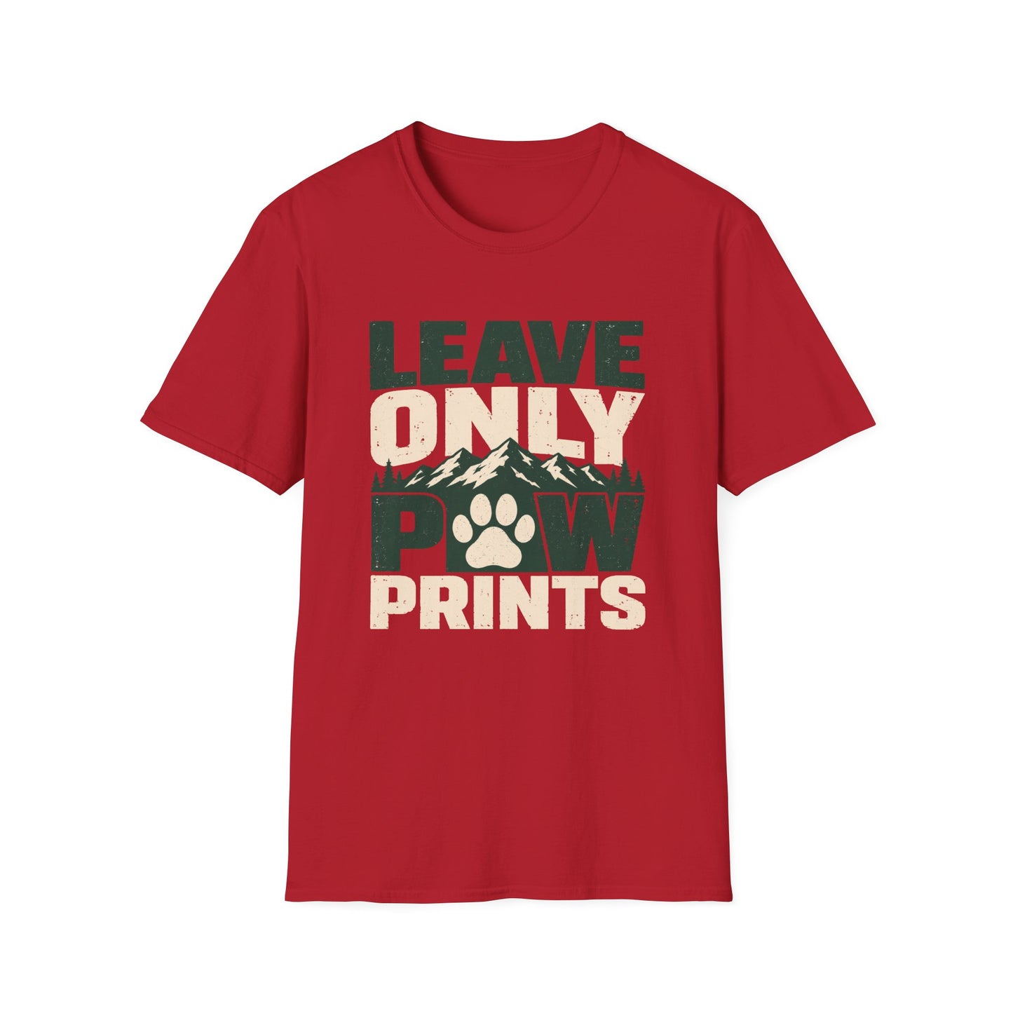 LEAVE ONLY PAW PRINTS T-Shirt