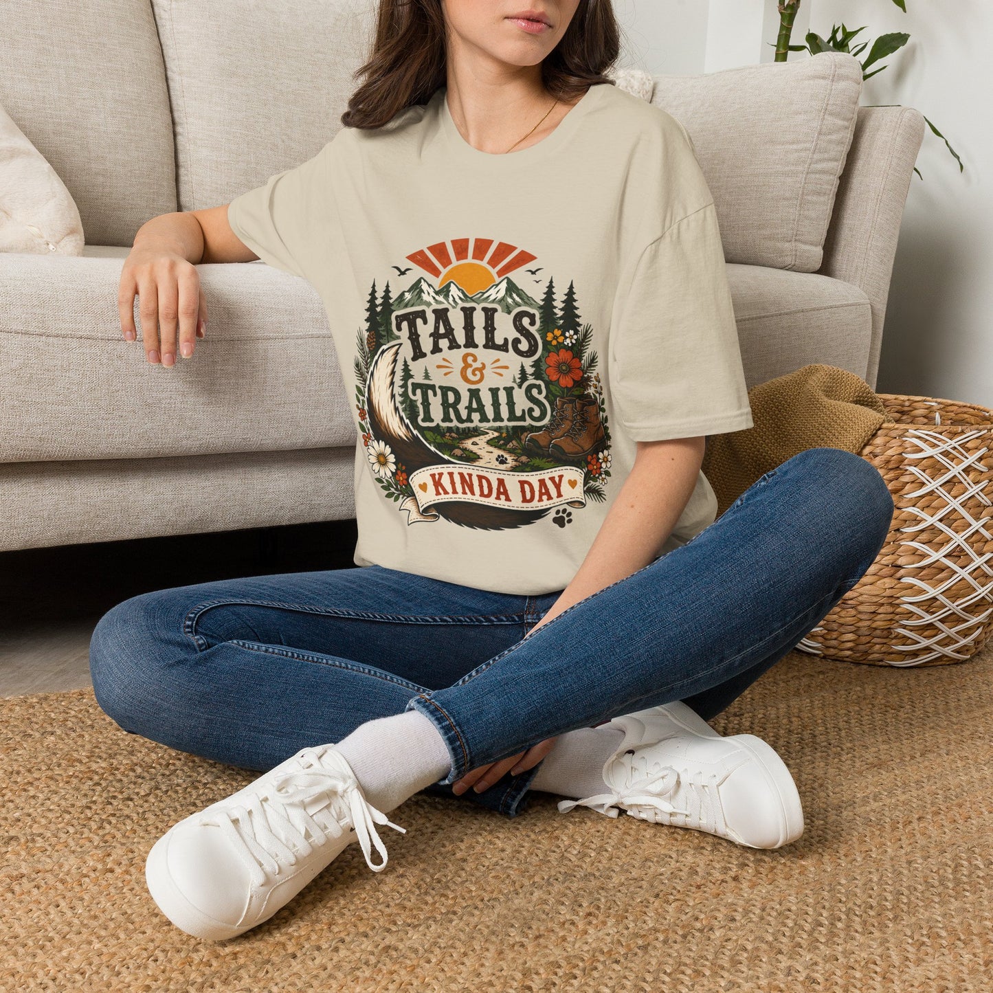 Tails and Trails Kind of Day T-Shirt