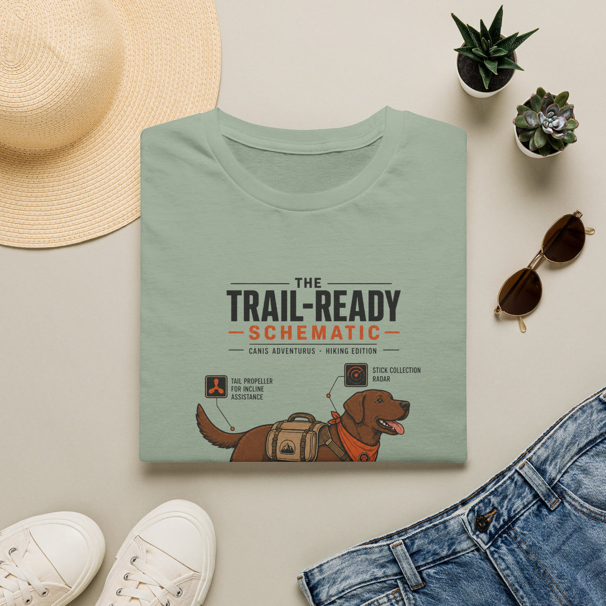 Trail ready schematic T-Shirt