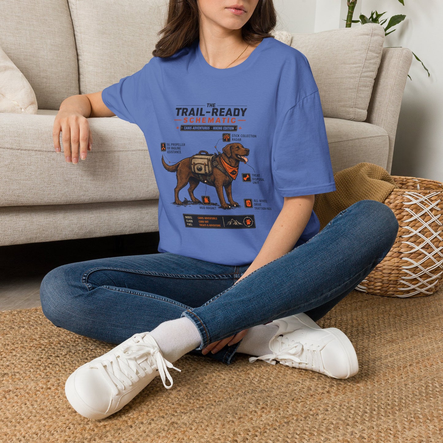 Trail Ready Schematic T-Shirt