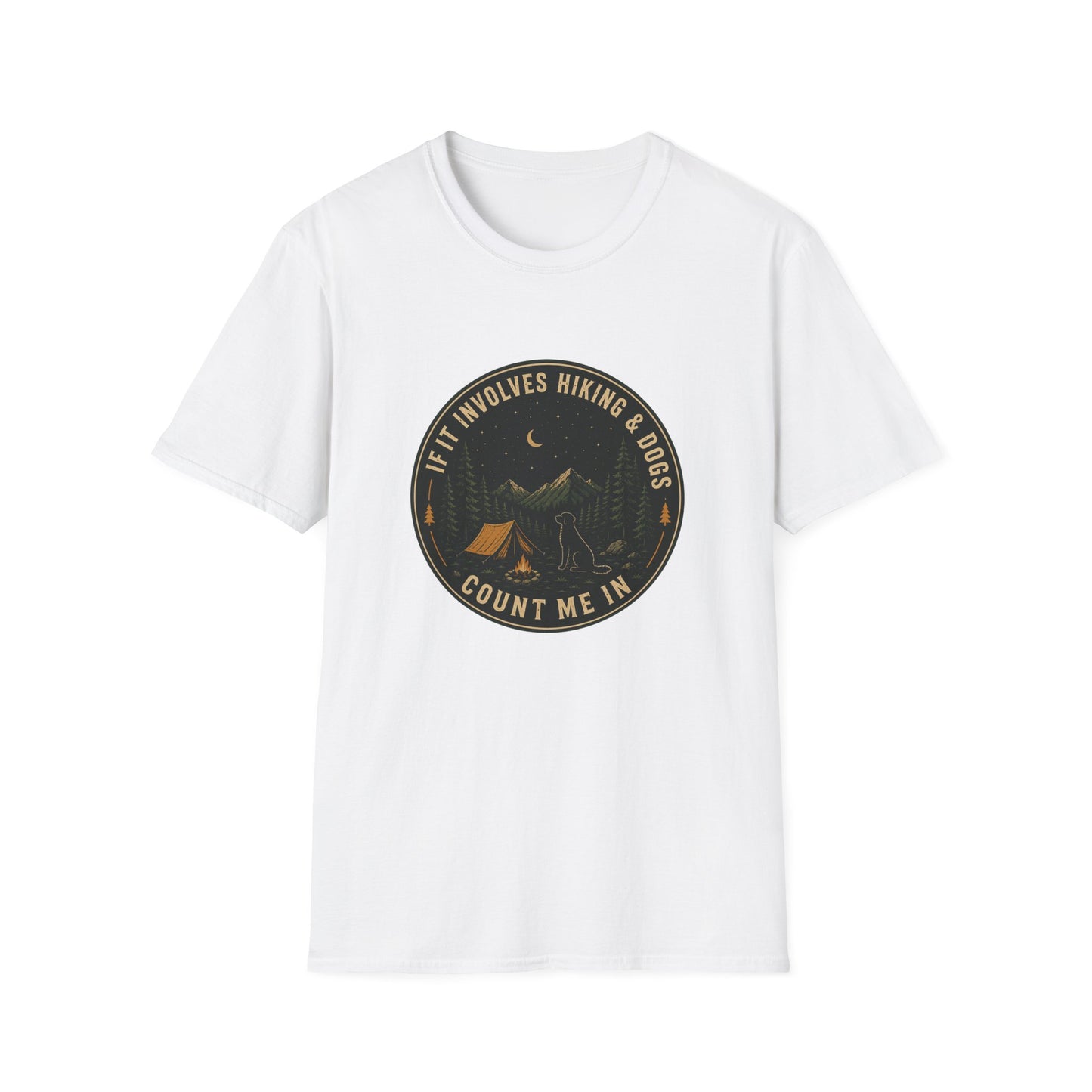 If It Involves Hiking and Dogs T-Shirt