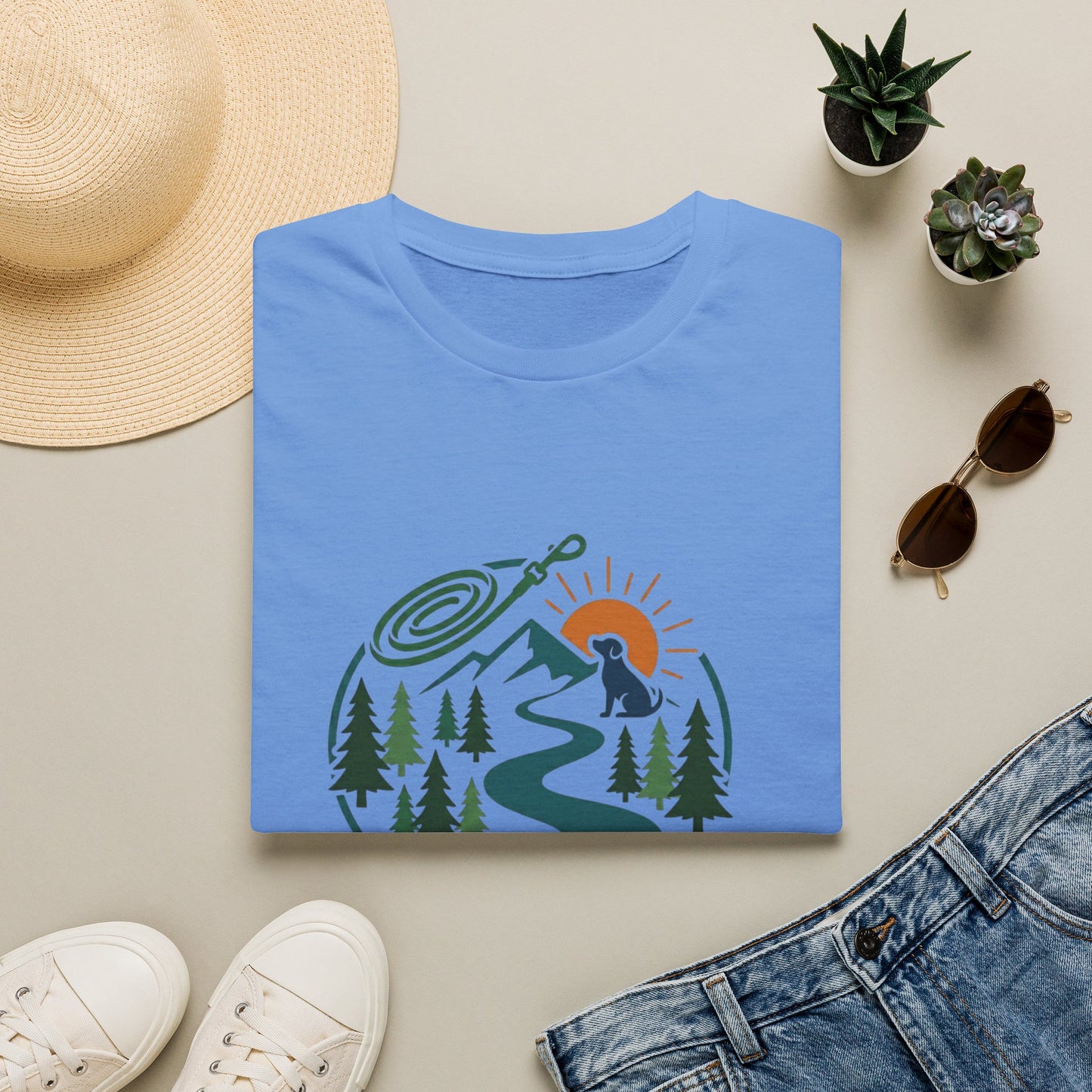 Adventure Starts With a Leash T-Shirt