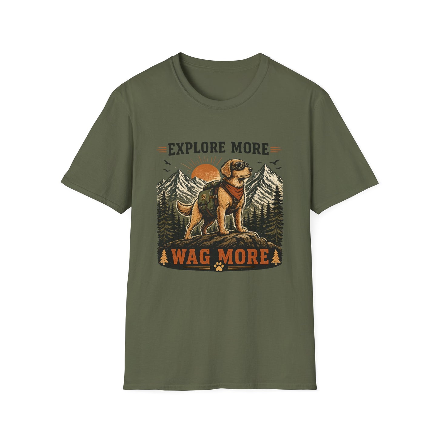 Explore more wag more T-Shirt