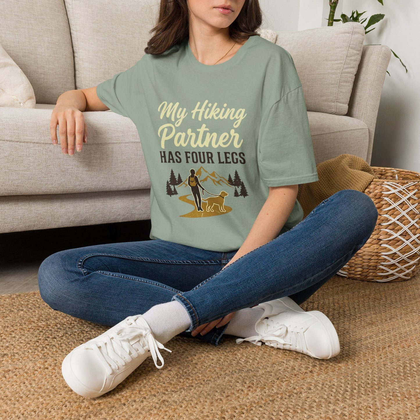 My Hiking Partner Has Four Legs T-Shirt