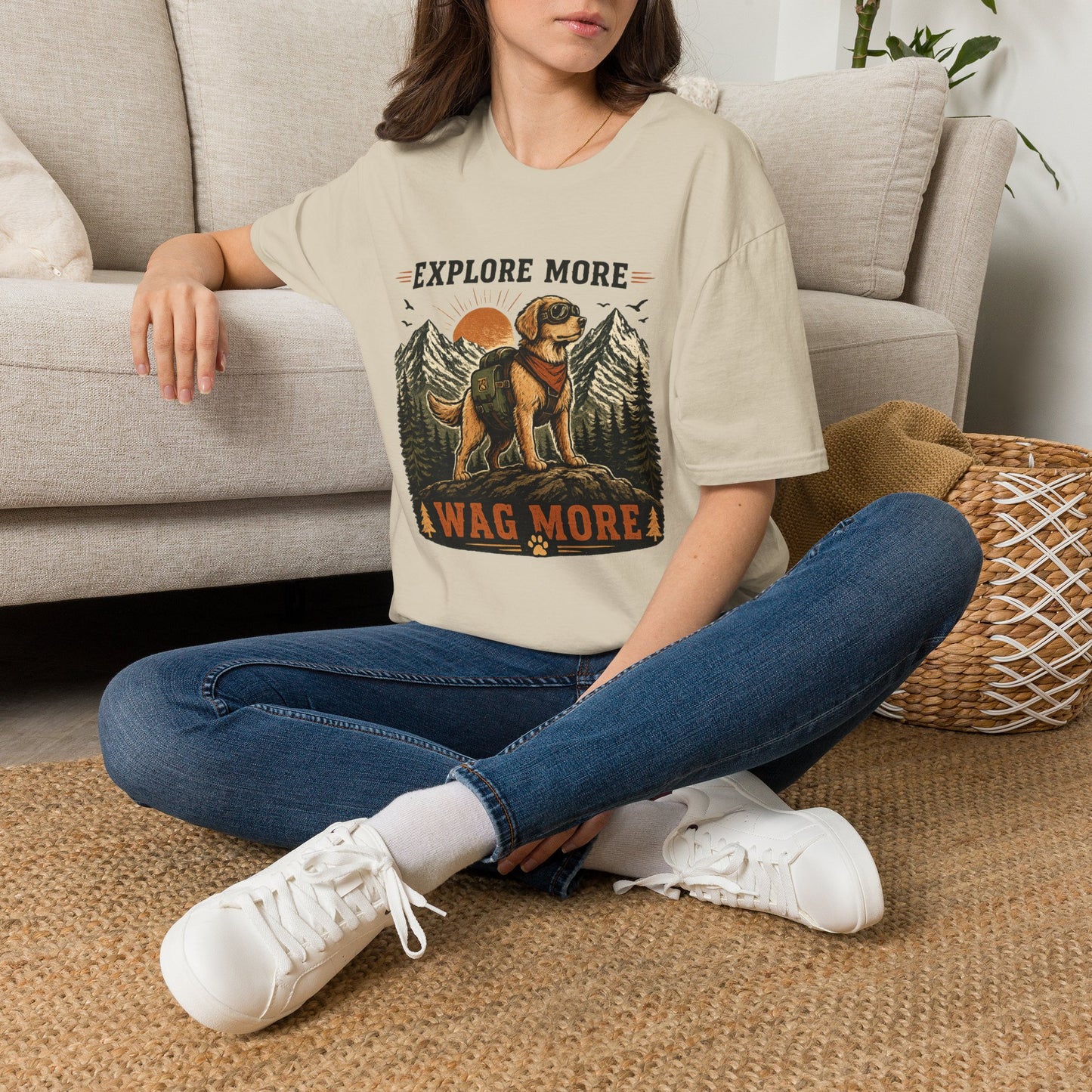 Explore more wag more T-Shirt