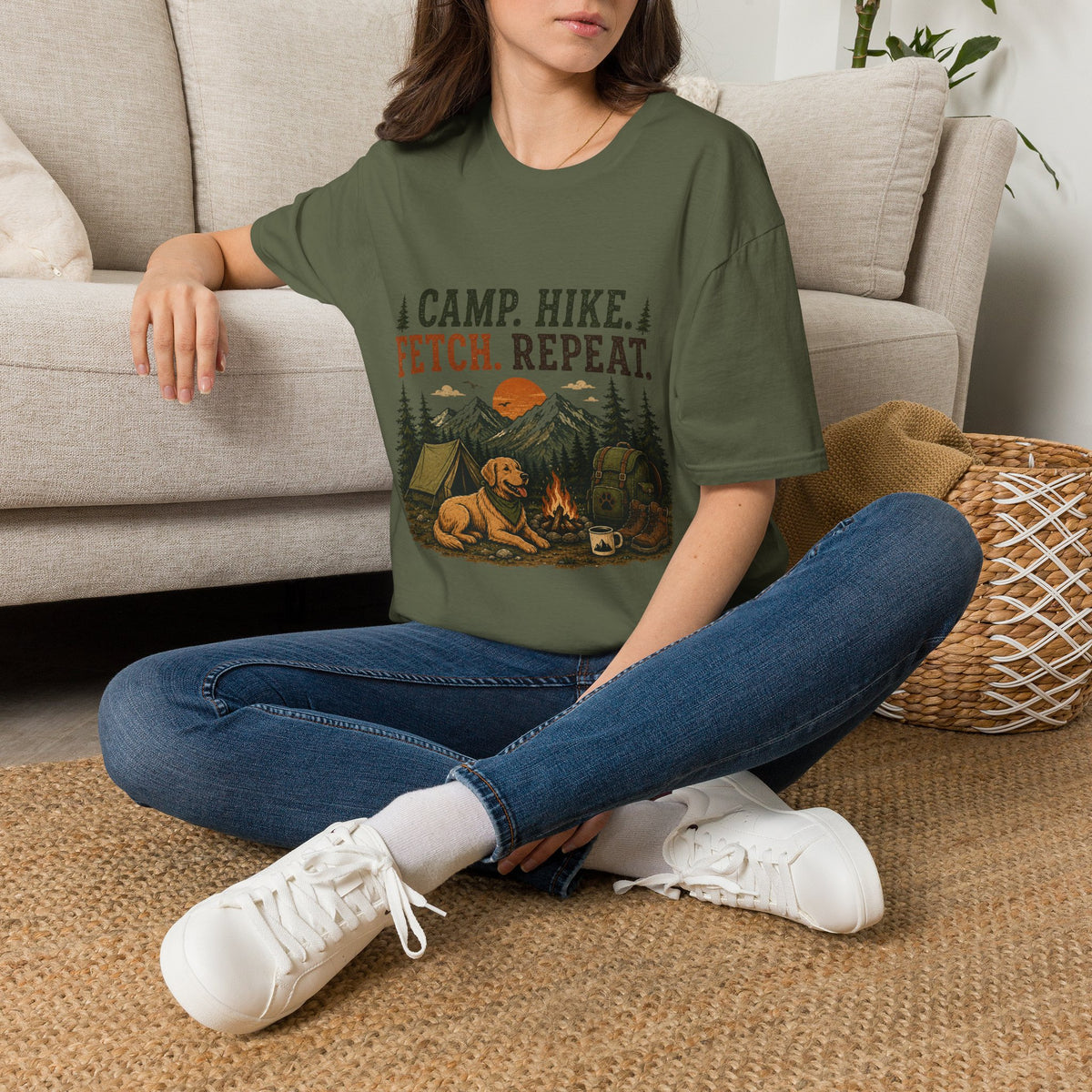 Camp Hike fetch T-Shirt