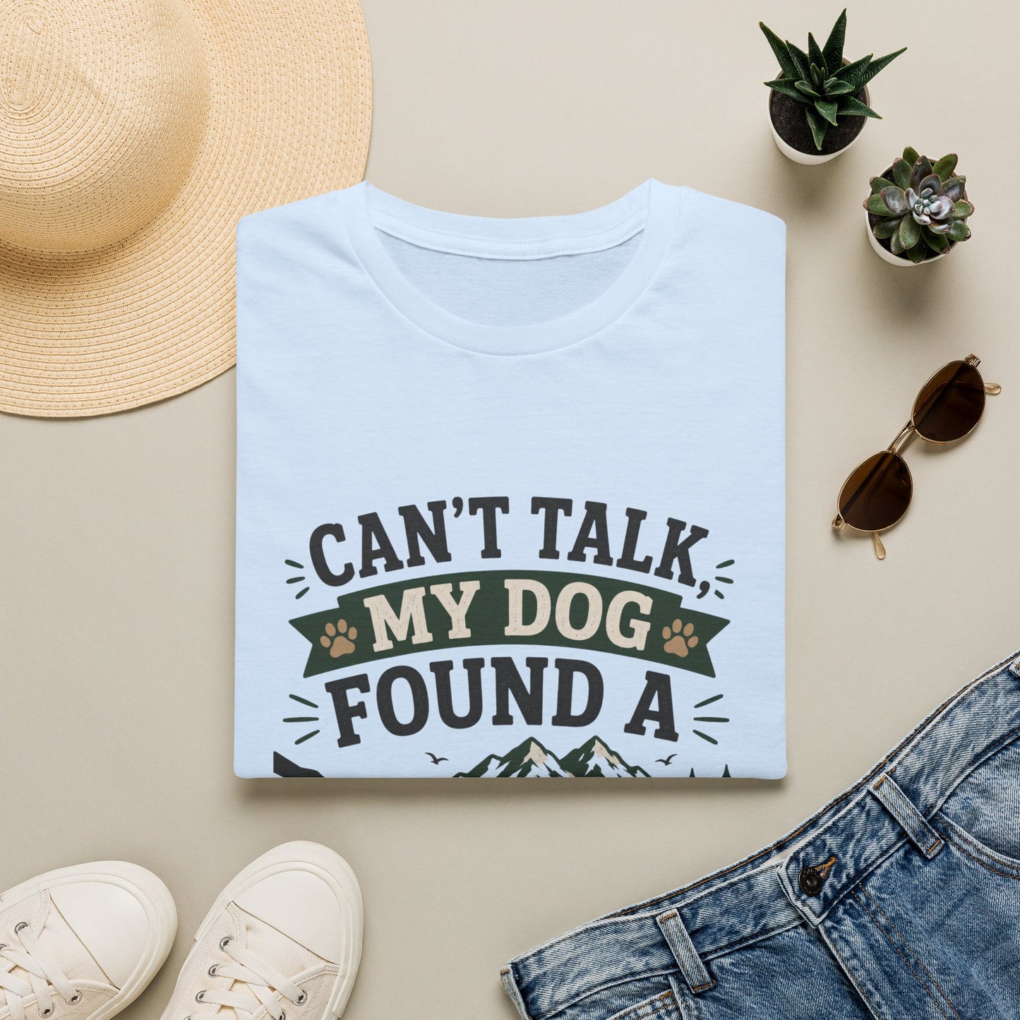 Can't talk, my dog found a trail T-Shirt