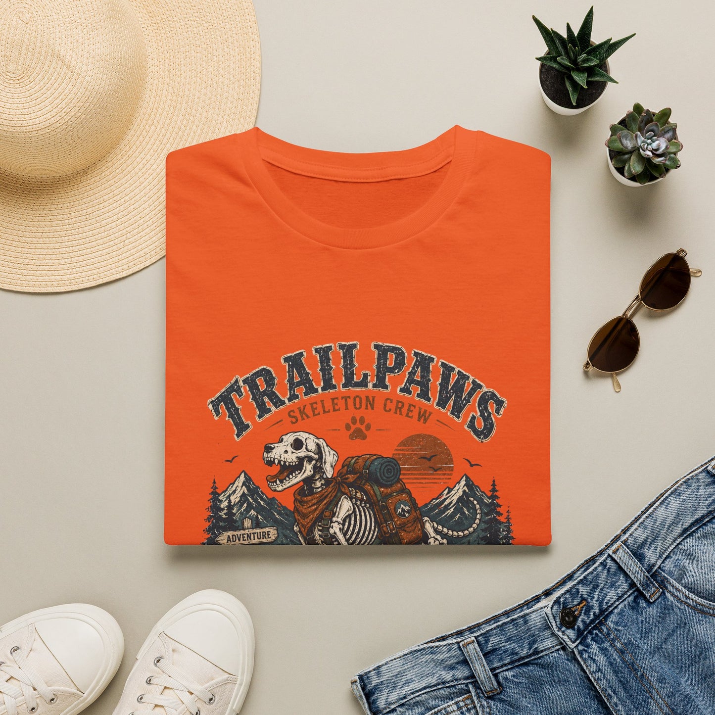Wagging Trail Skeleton Crew T-Shirt