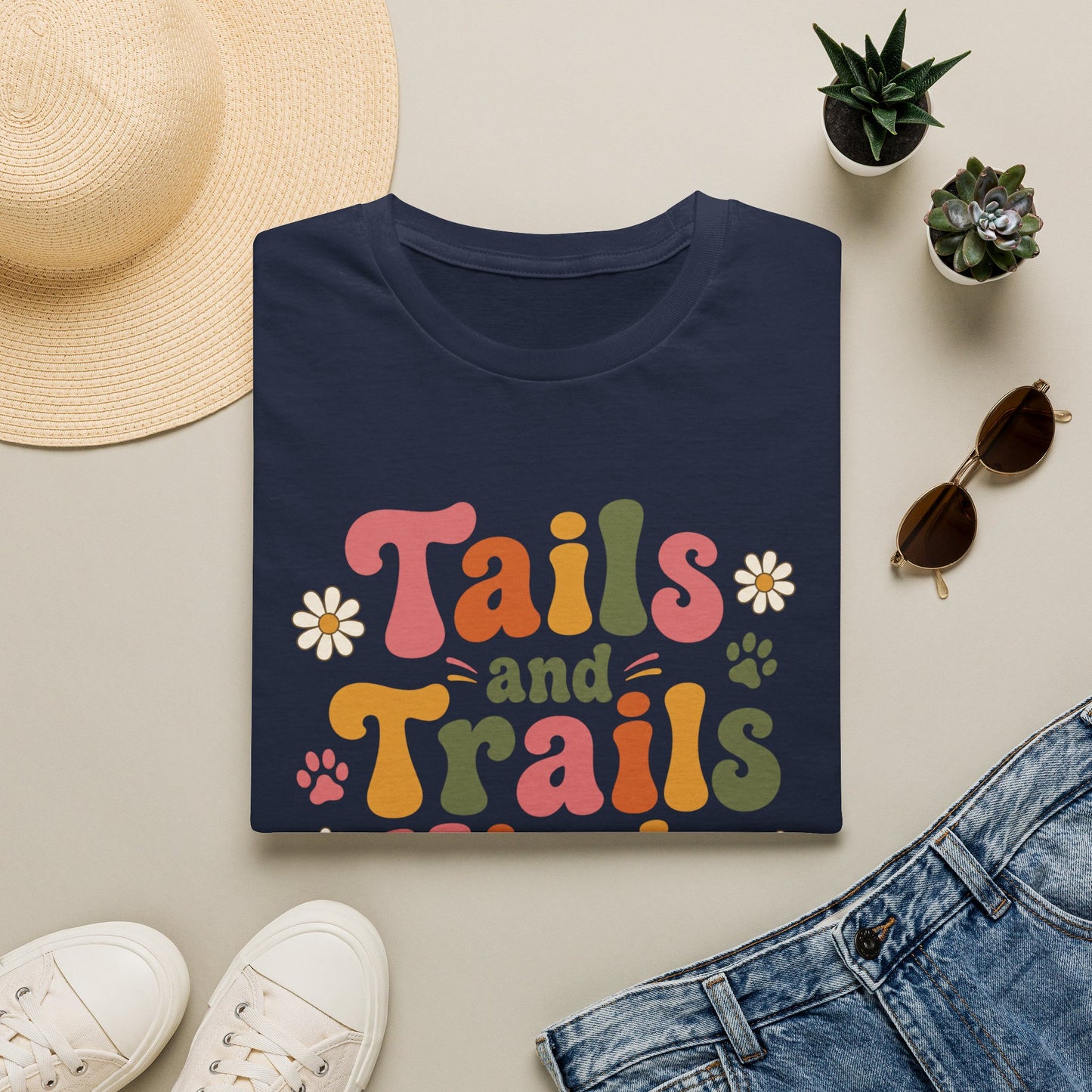 Tails and Trails Kinda Day T-Shirt