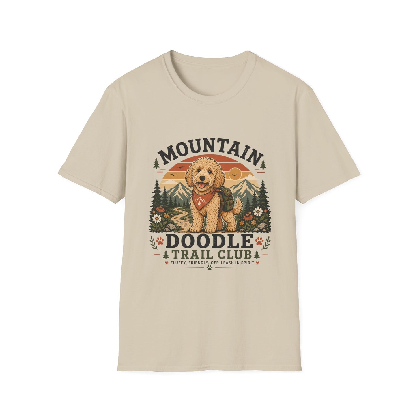 Mountain Doodle Trail Club Logo T-Shirt
