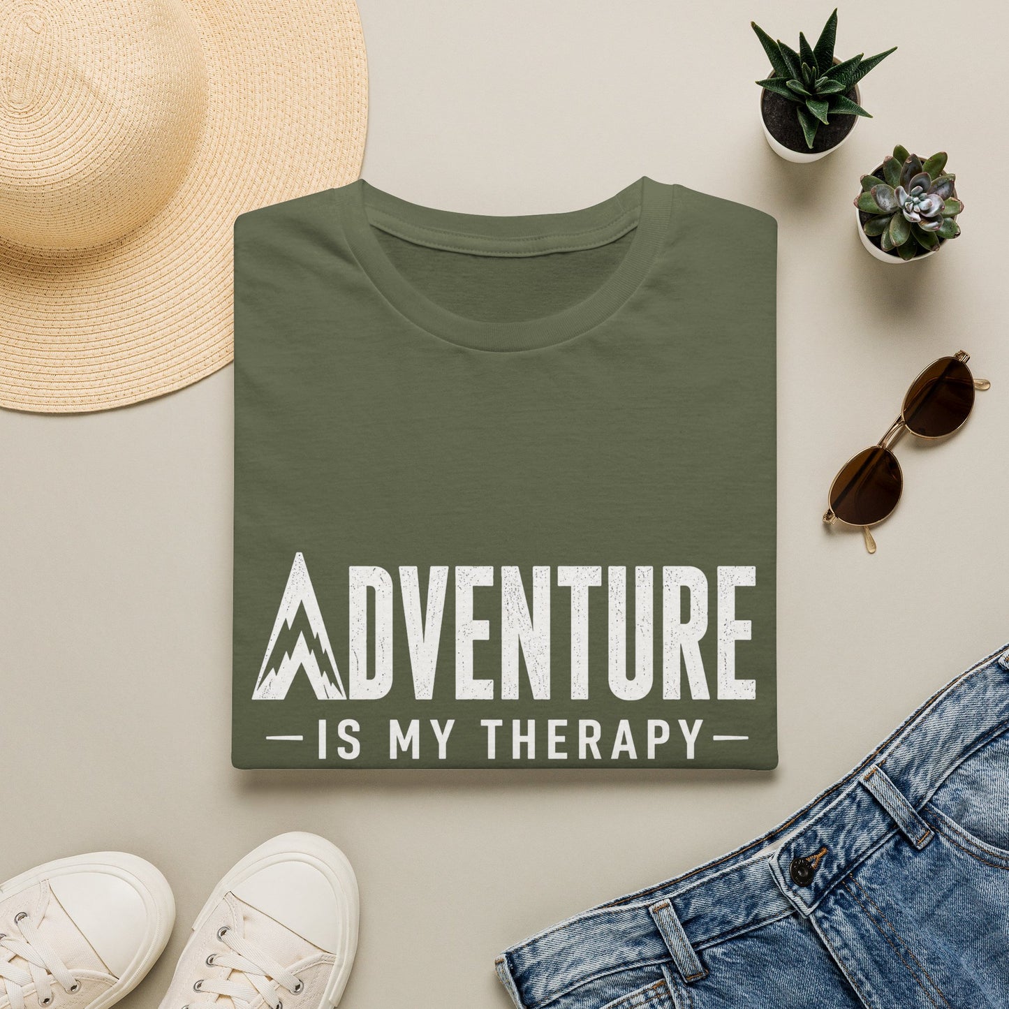 Adventure Is My Therapy T-Shirt