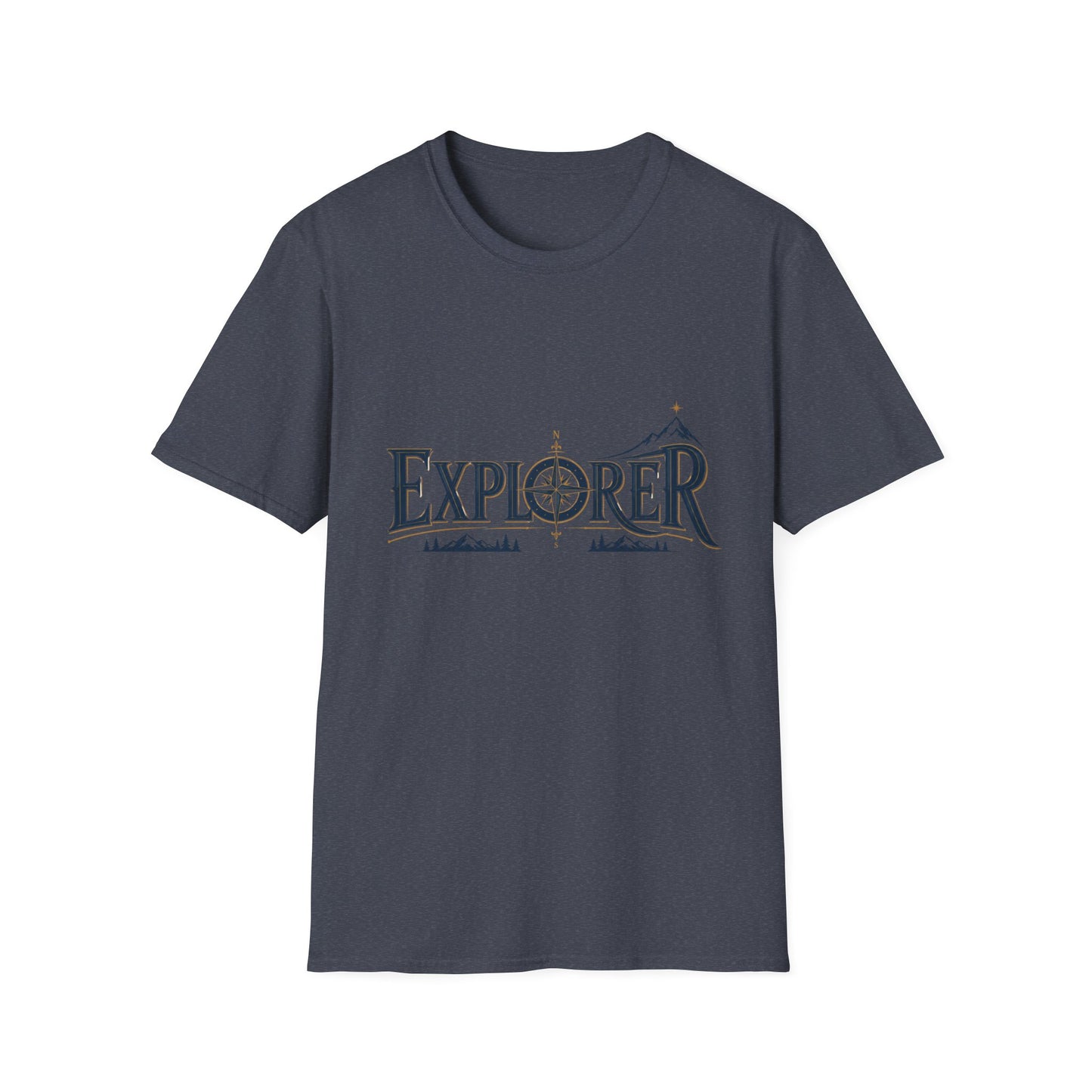 Explorer Emblem With Vintage Style T-Shirt