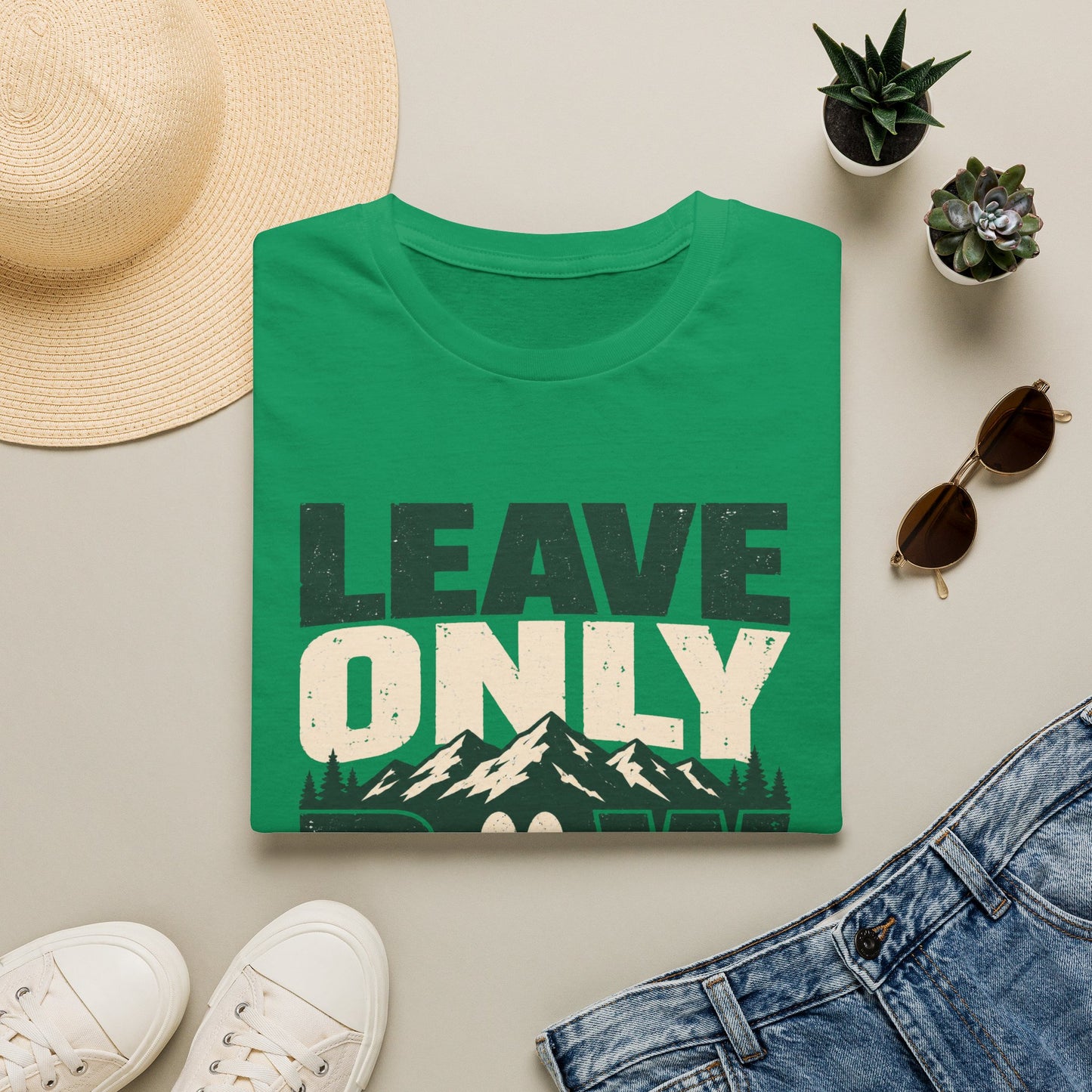 LEAVE ONLY PAW PRINTS T-Shirt
