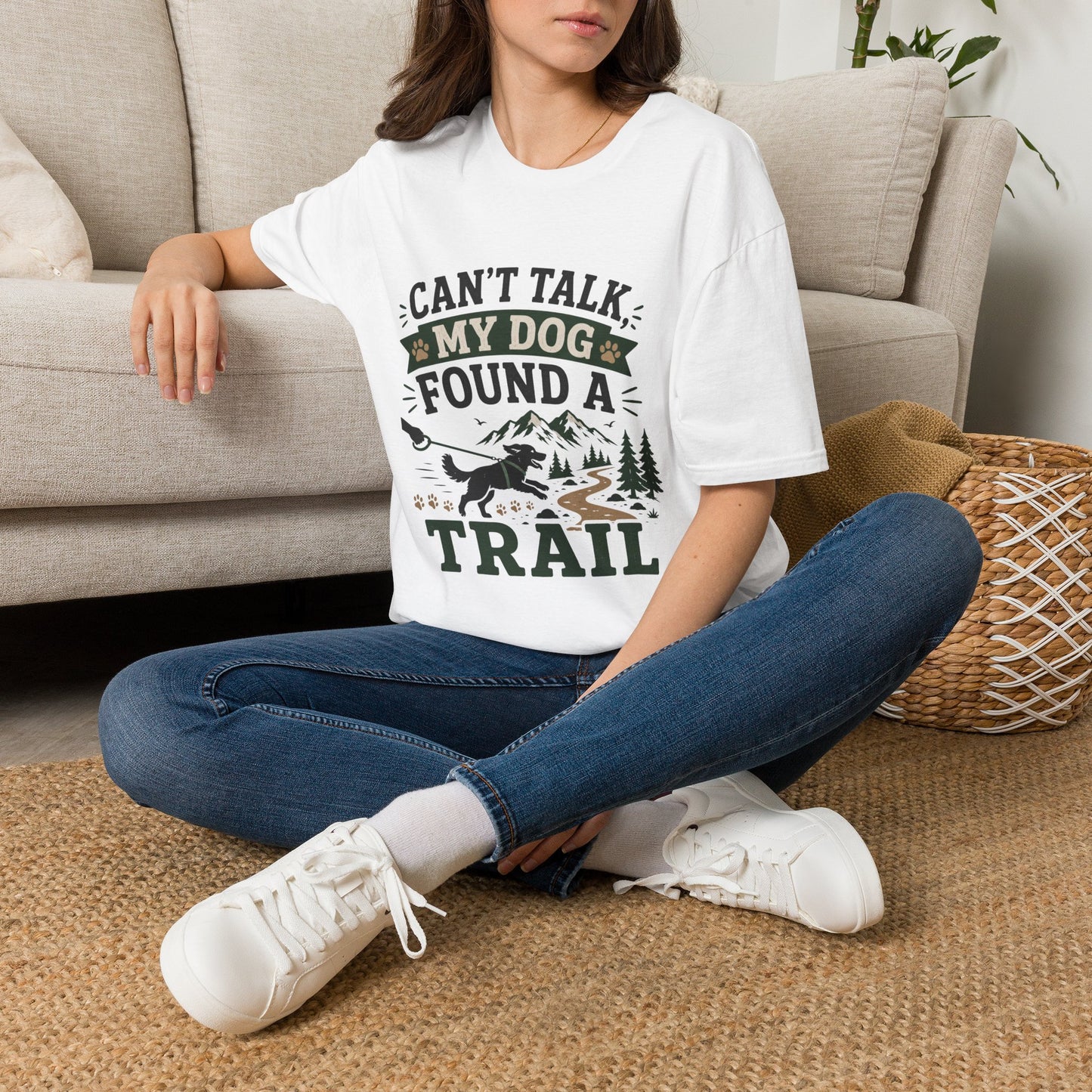 Can't talk, my dog found a trail T-Shirt
