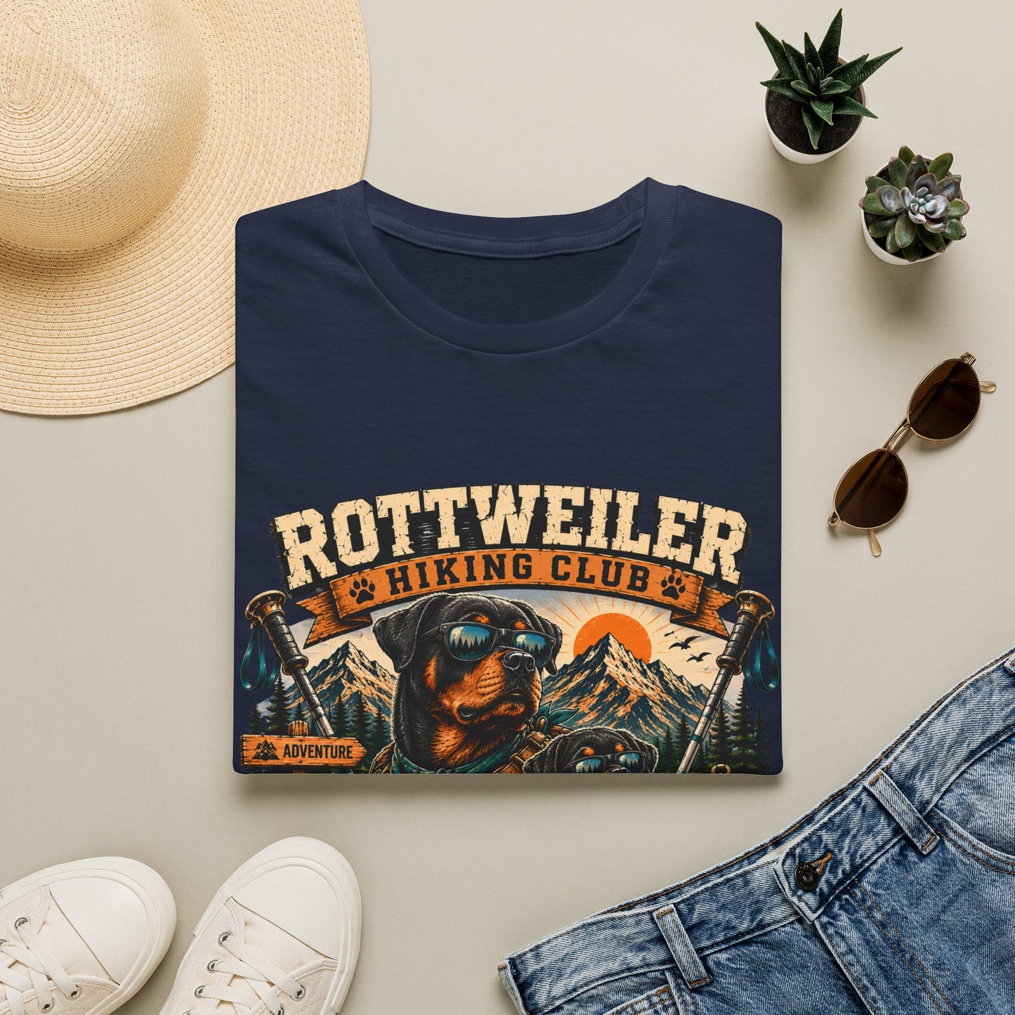 Rottweiler Hiking Club T-Shirt