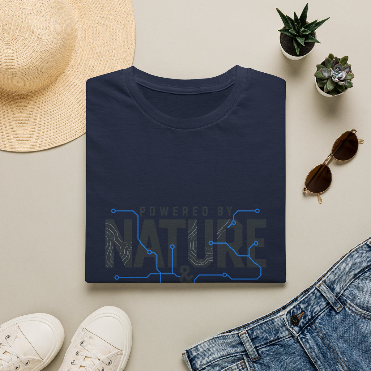 Powered by Nature & Nose Circuitry T-Shirt