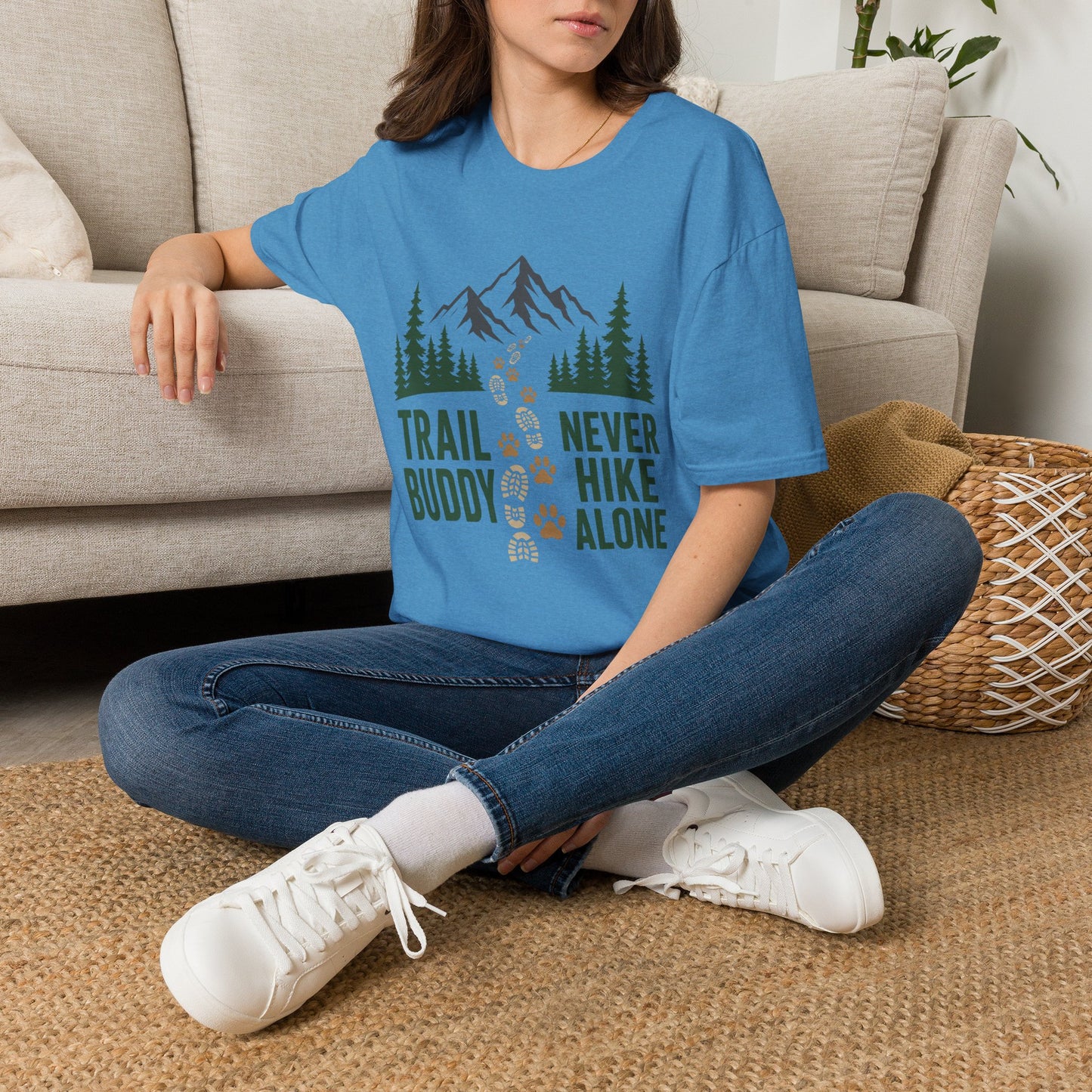 No Trail Buddy, No Hike T-Shirt