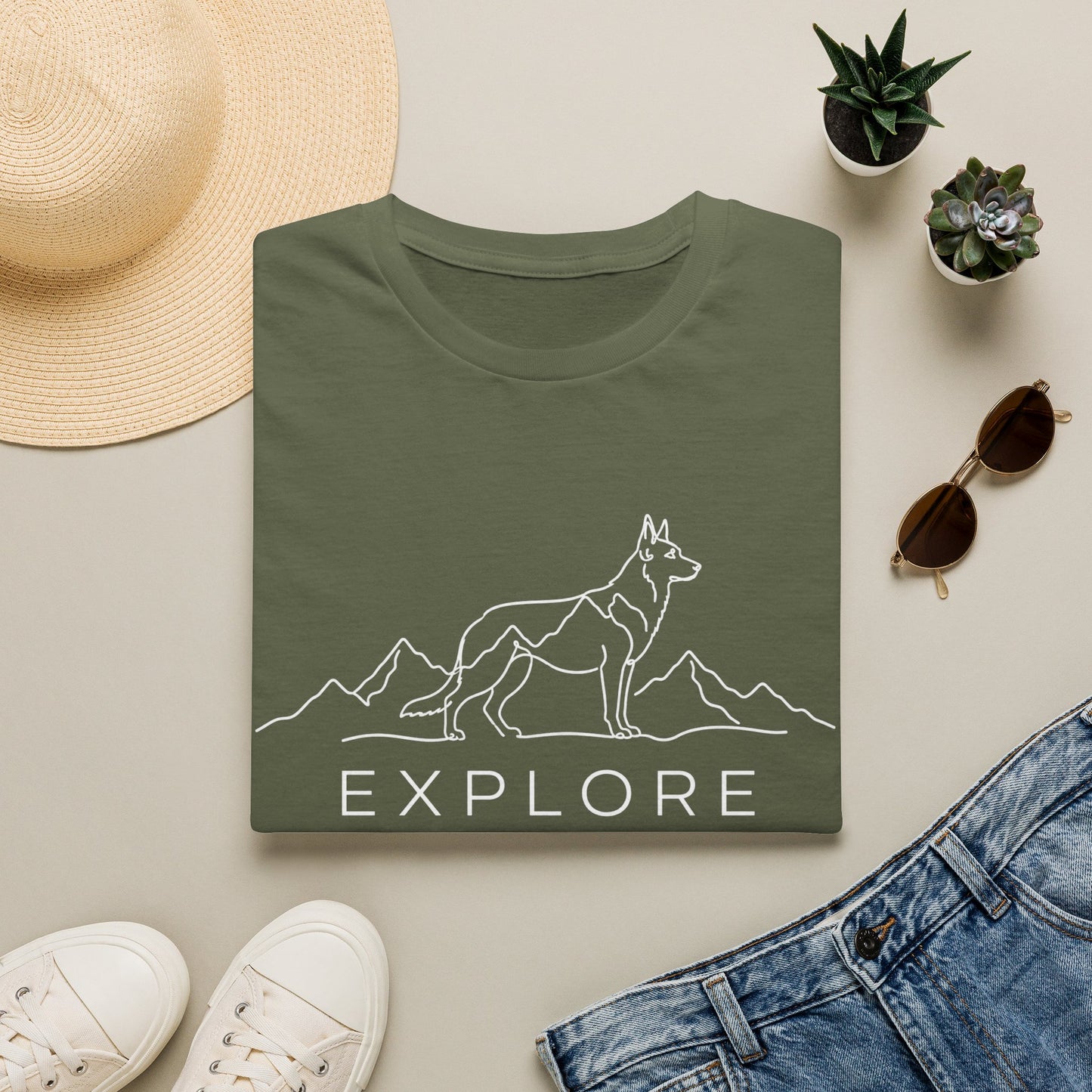 Explore Wagging Trail T-Shirt