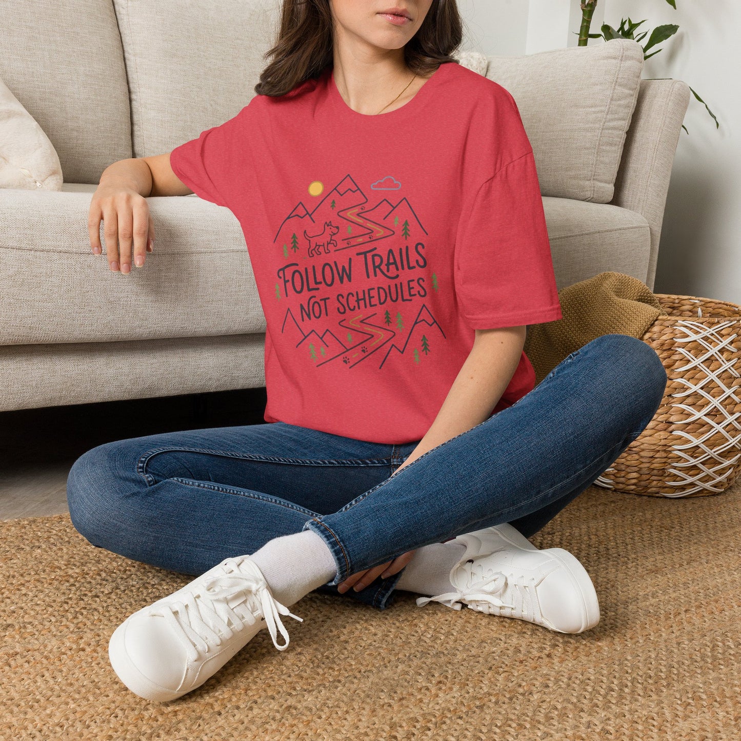 Follow Trails Not Schedules T-Shirt
