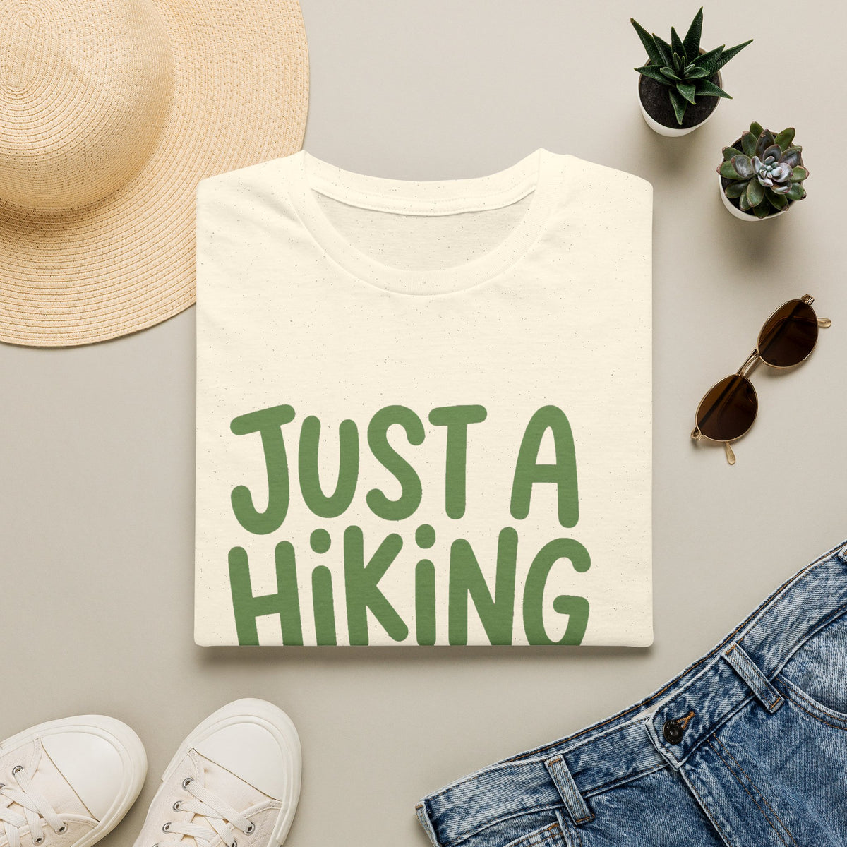 Just A Hiking Dog Playful  T-Shirt