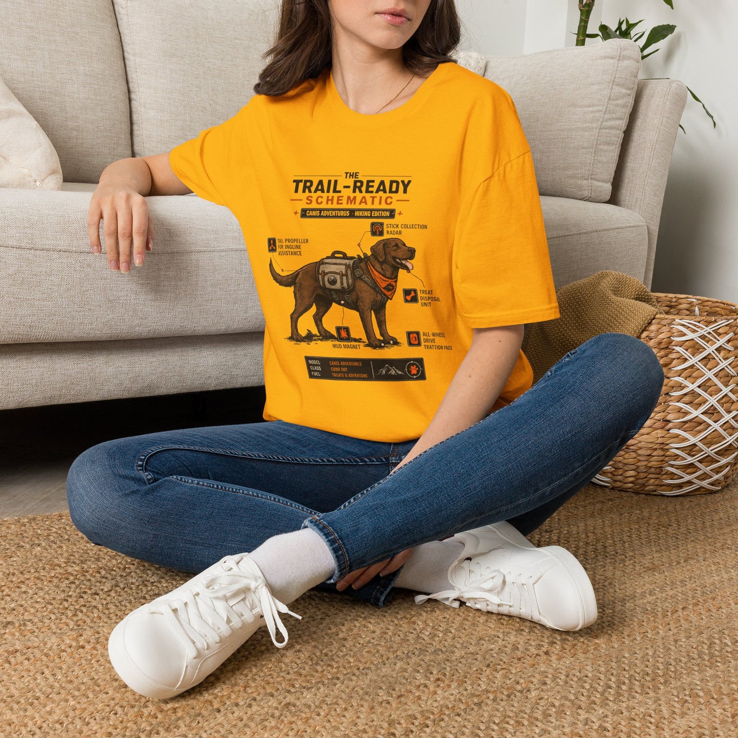 Trail Ready Schematic T-Shirt