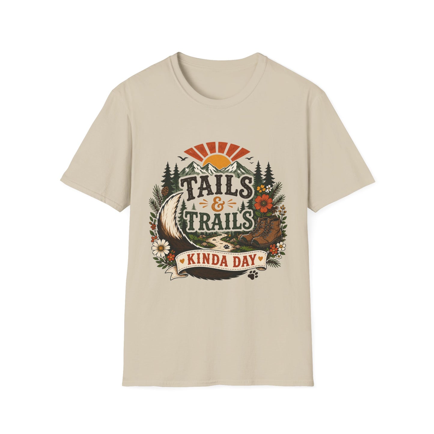 Tails and Trails Kind of Day T-Shirt