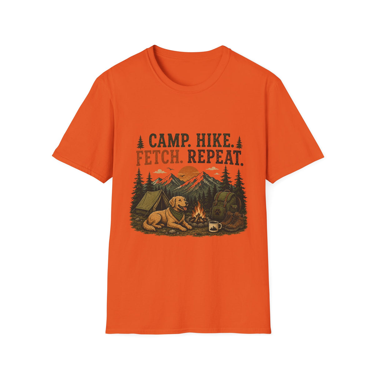 Camp Hike fetch T-Shirt
