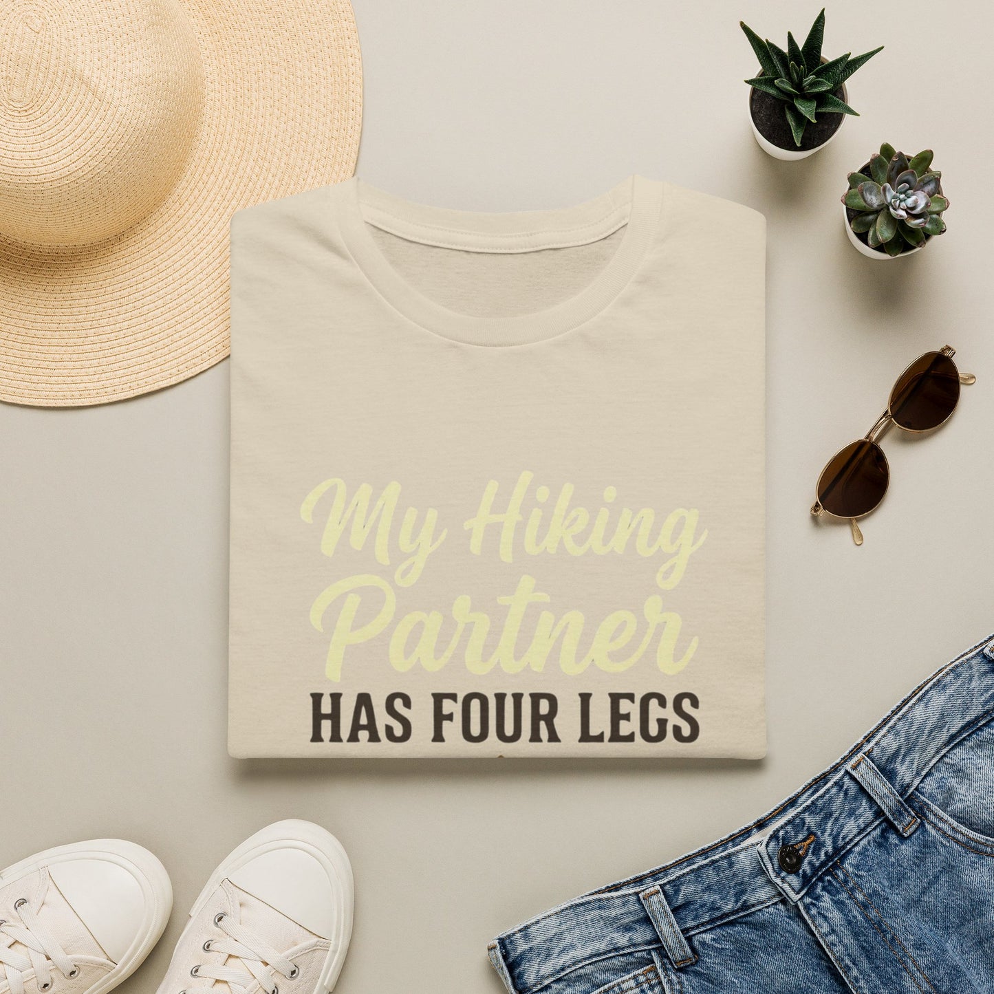 My Hiking Partner Has Four Legs T-Shirt
