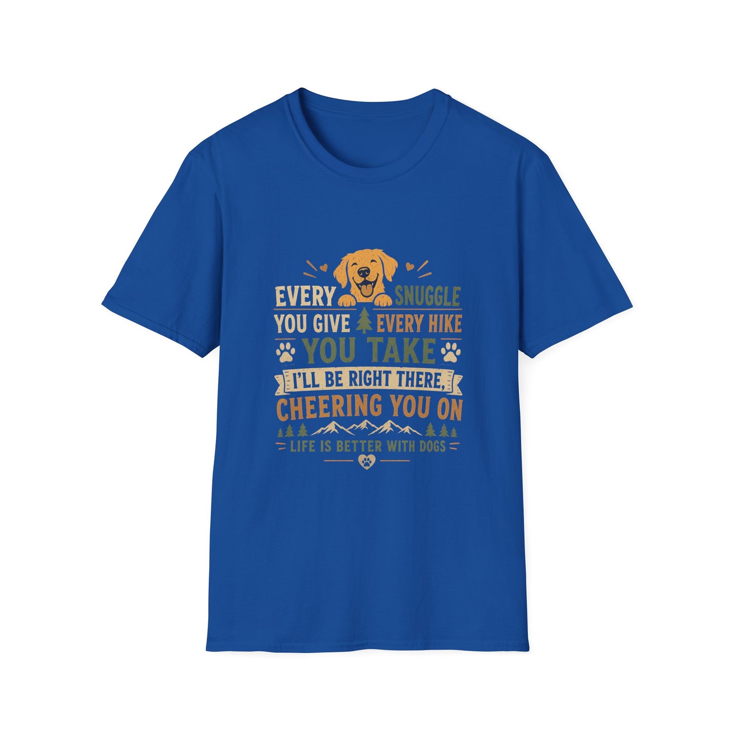 Life is better with dogs T-Shirt