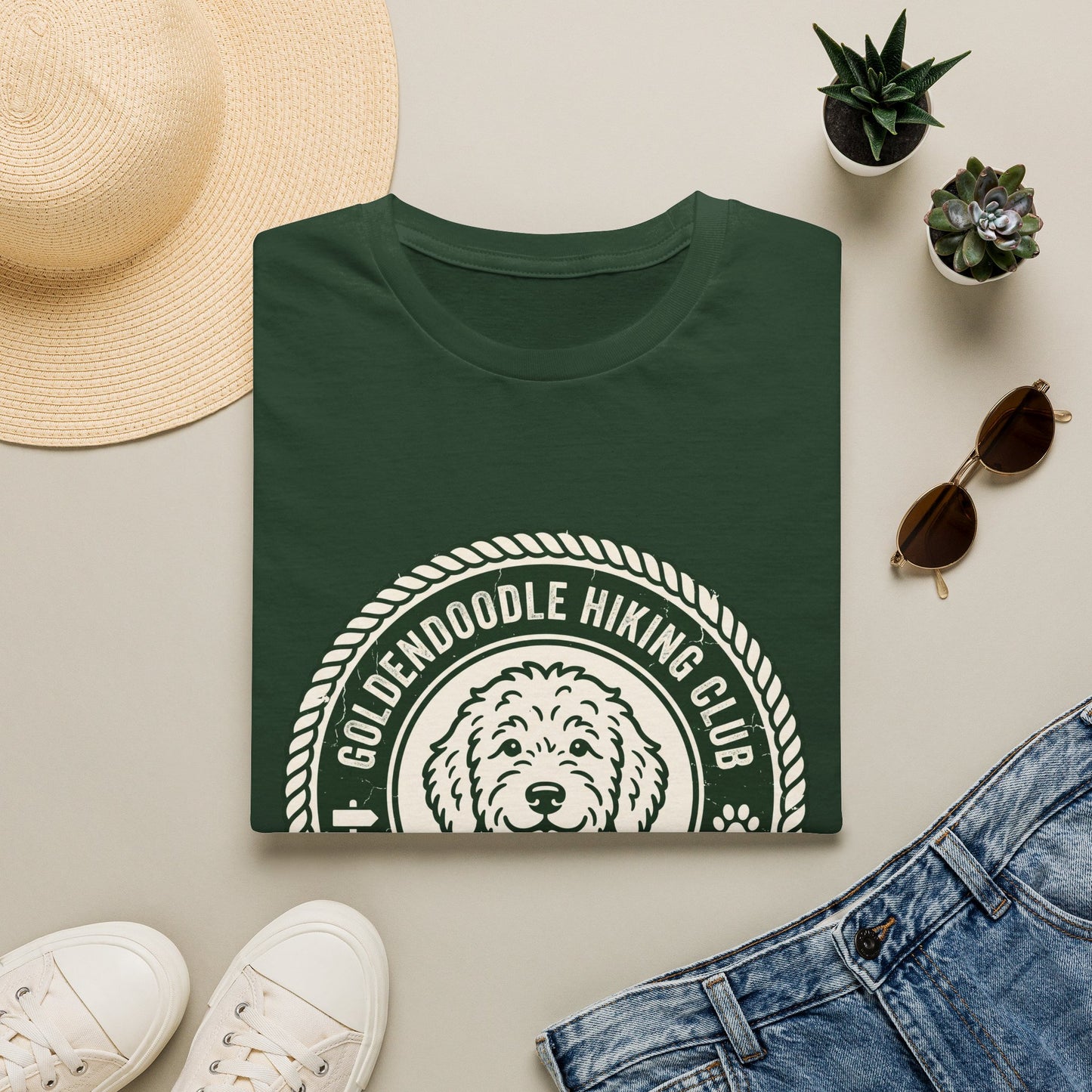 GOLDENDOODLE HIKING CLUB T-Shirt