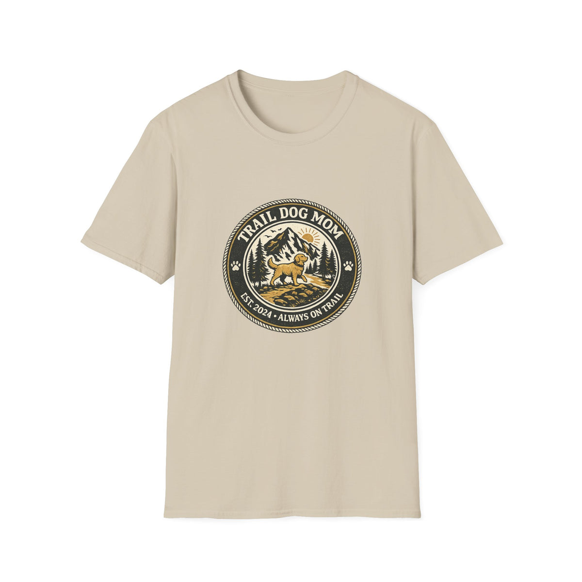 Trail dog mom  T-Shirt