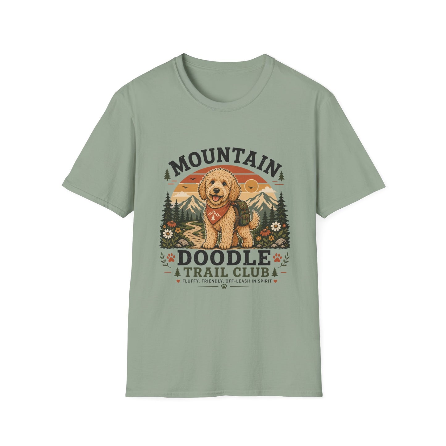 Mountain Doodle Trail Club Logo T-Shirt
