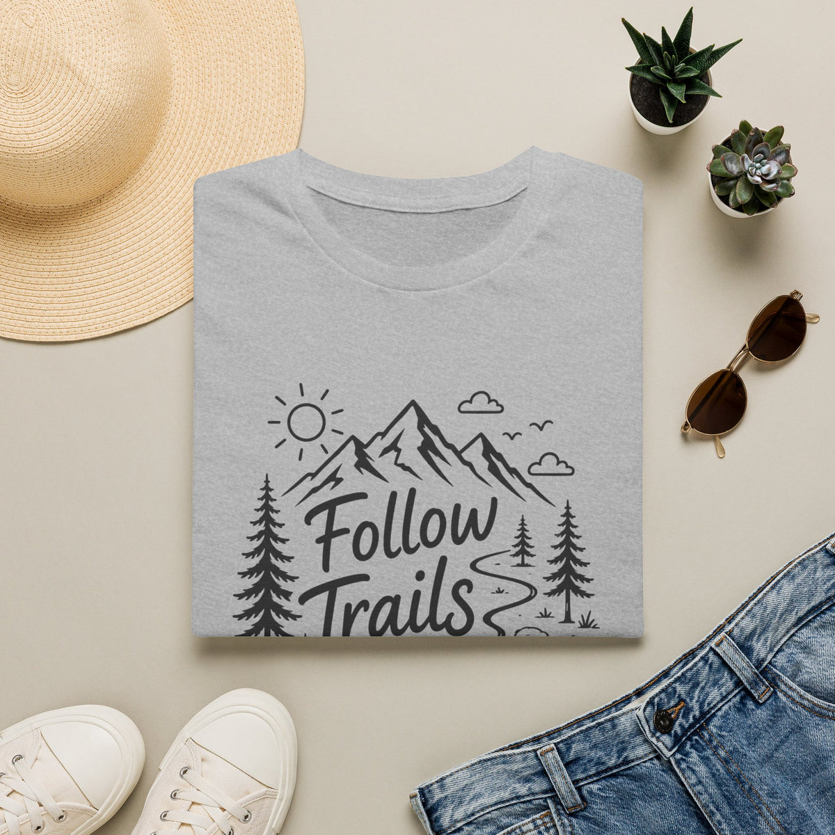Follow Trails not Schedules T-Shirt