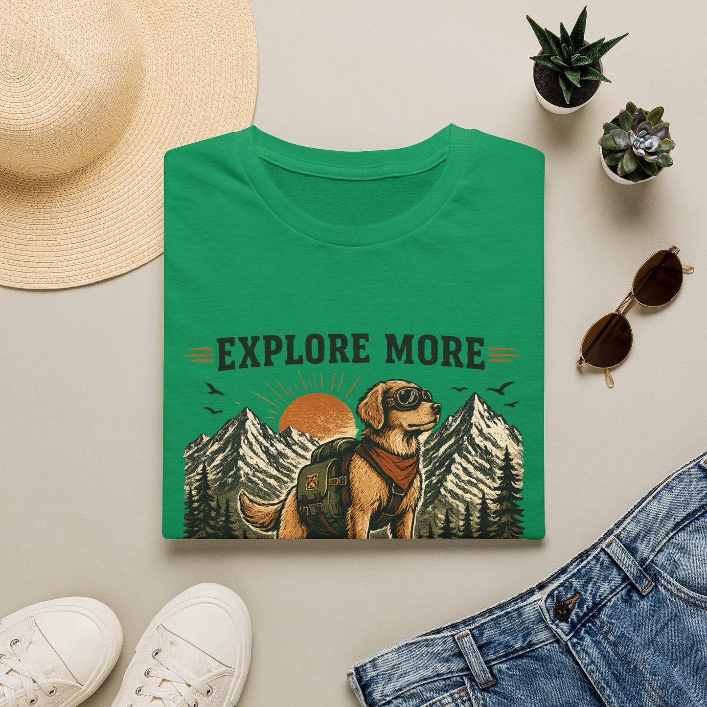 Explore more wag more T-Shirt