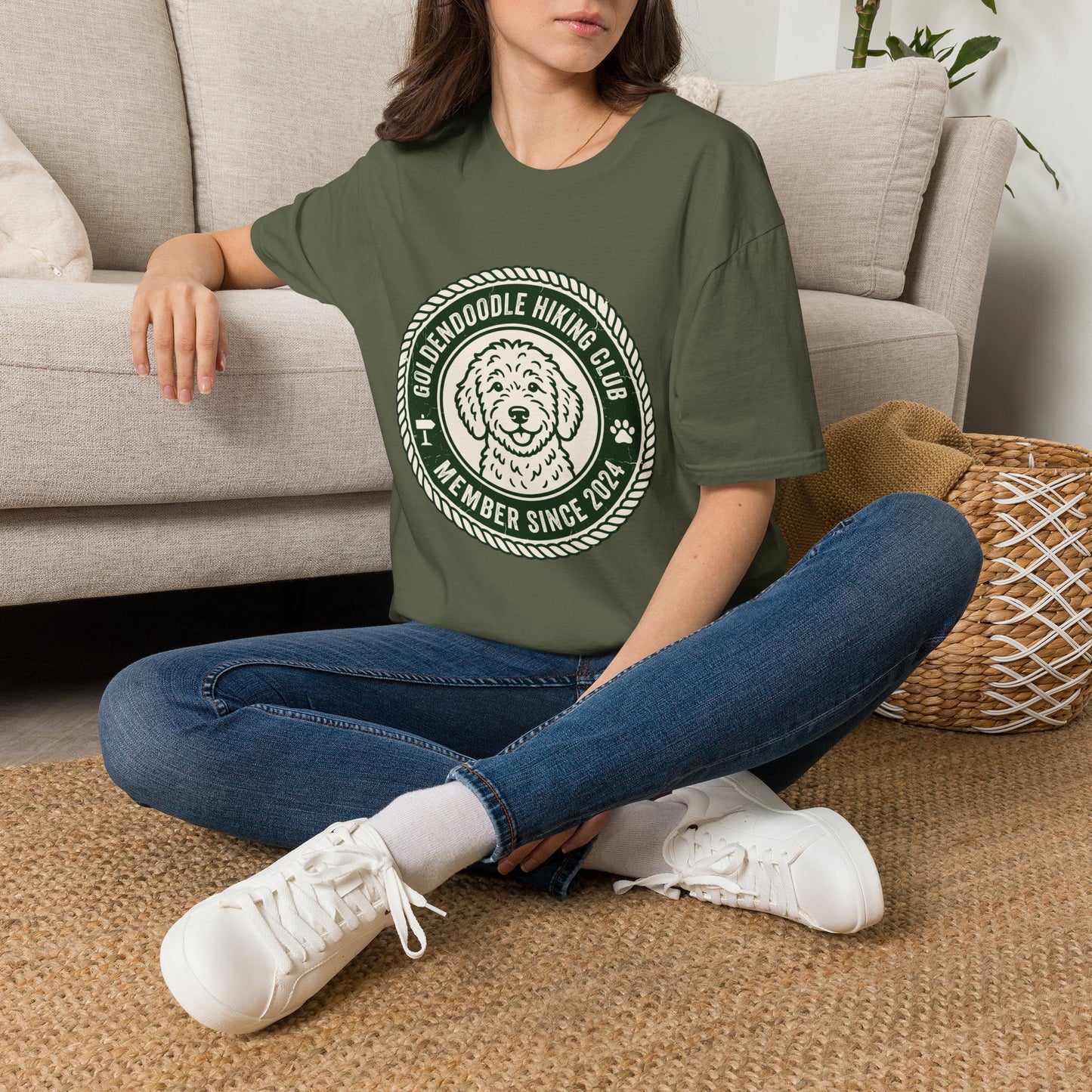 GOLDENDOODLE HIKING CLUB T-Shirt