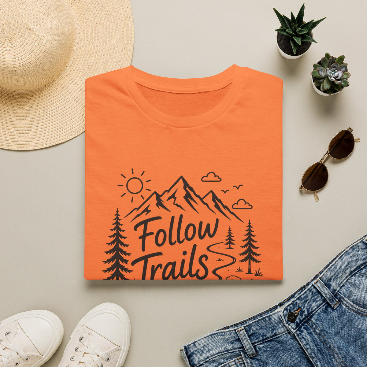 Follow Trails not Schedules T-Shirt