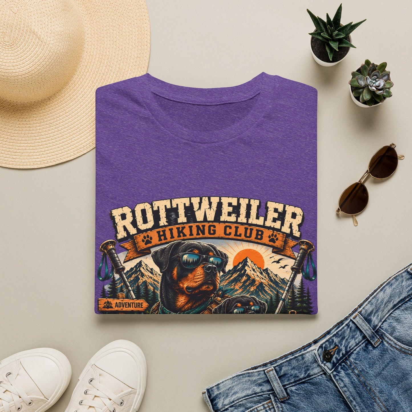 Rottweiler Hiking Club T-Shirt