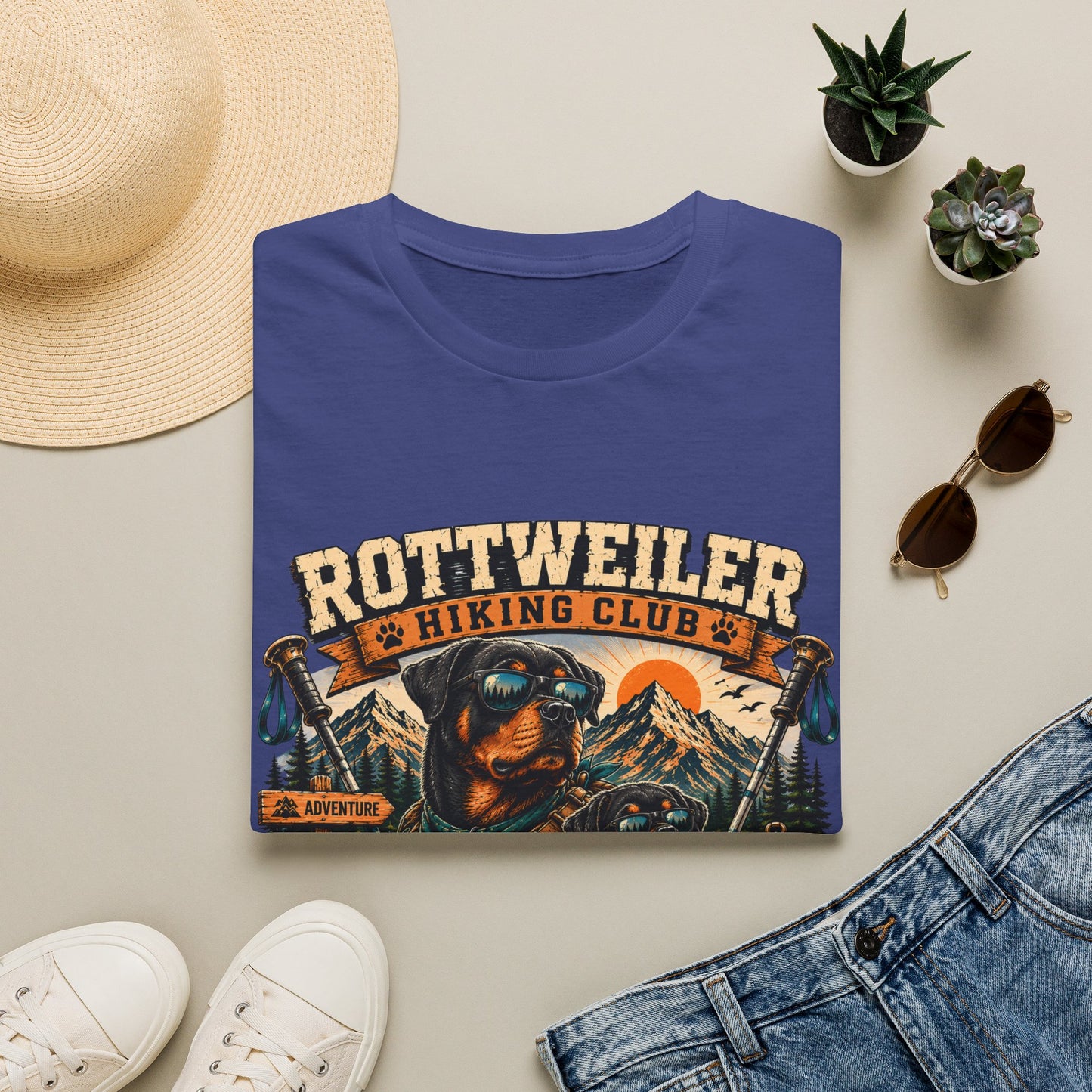 Rottweiler Hiking Club T-Shirt