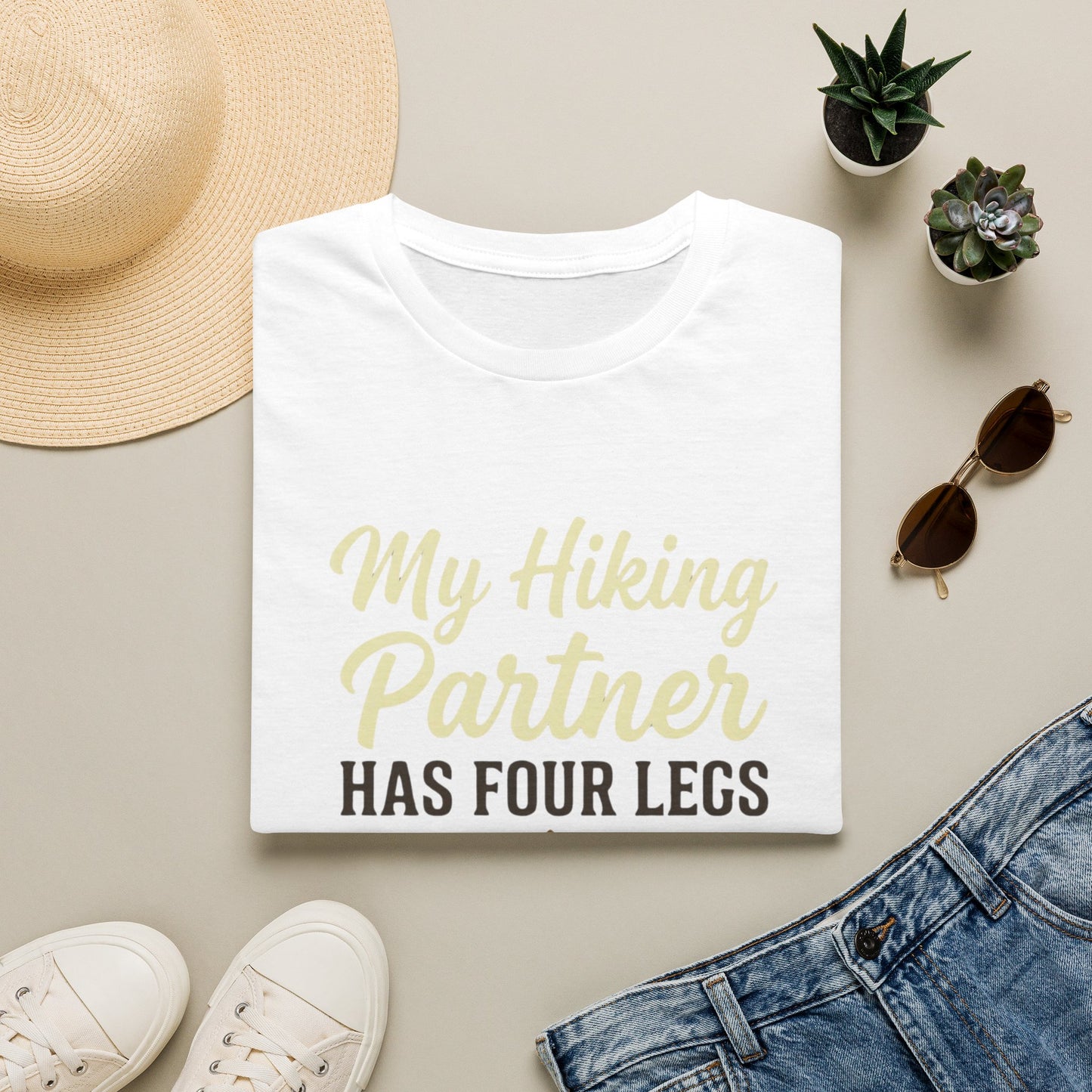 My Hiking Partner Has Four Legs T-Shirt