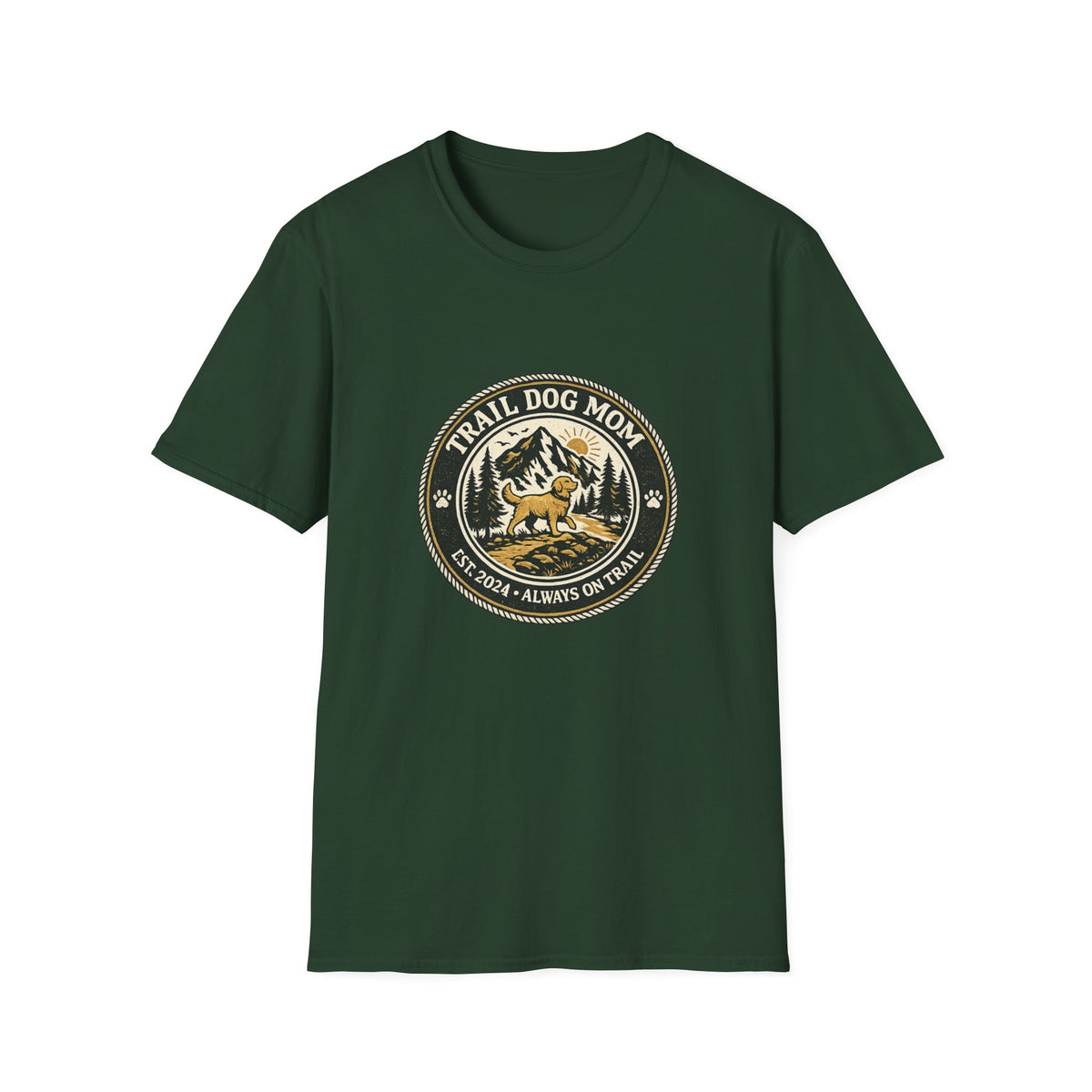 Trail dog mom  T-Shirt