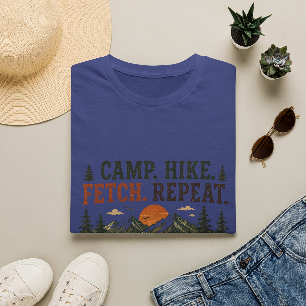 Camp Hike fetch T-Shirt