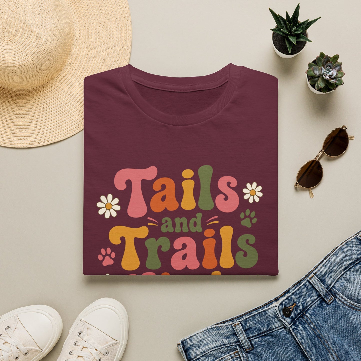 Tails and Trails Kinda Day T-Shirt