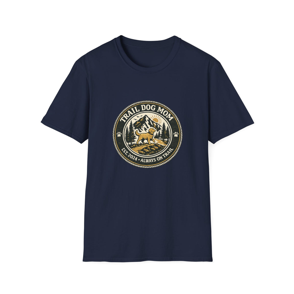 Trail dog mom  T-Shirt