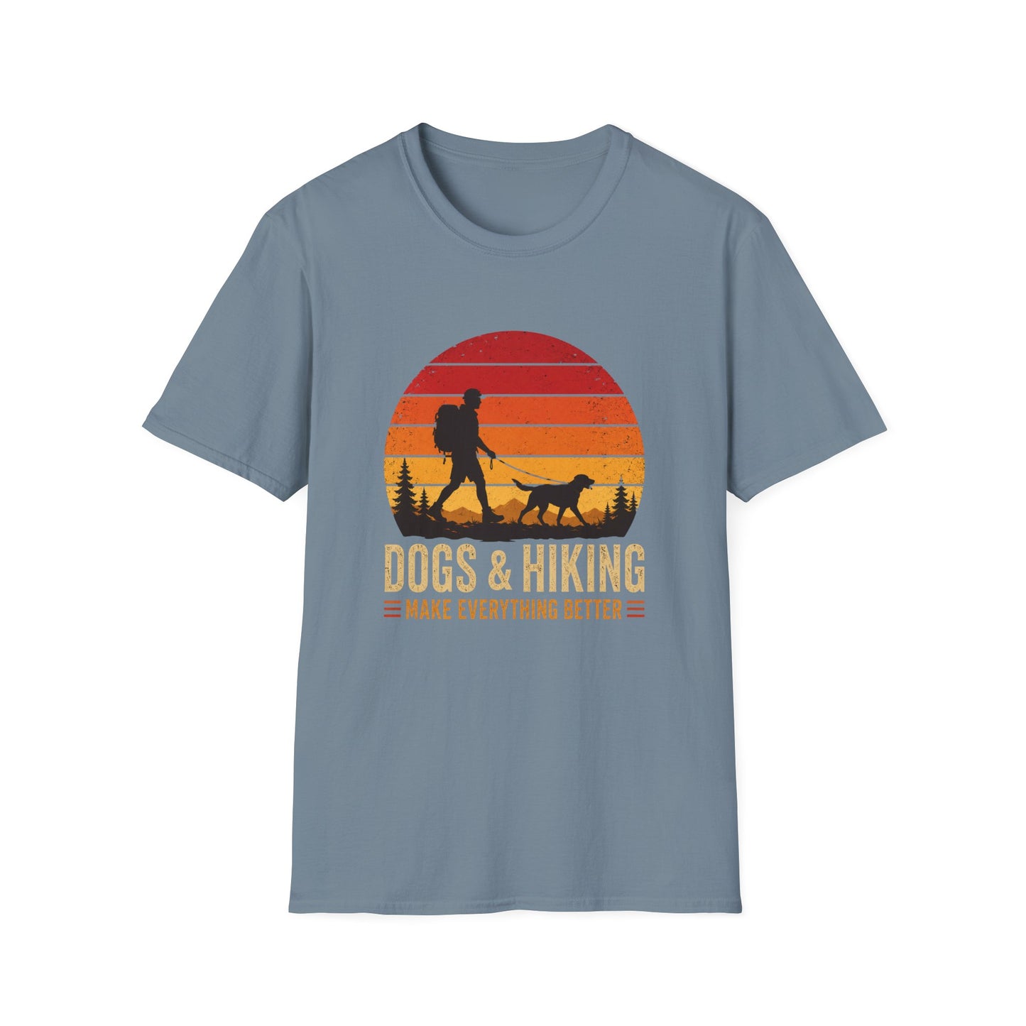 Dogs and Hiking Make Better Everything T-Shirt