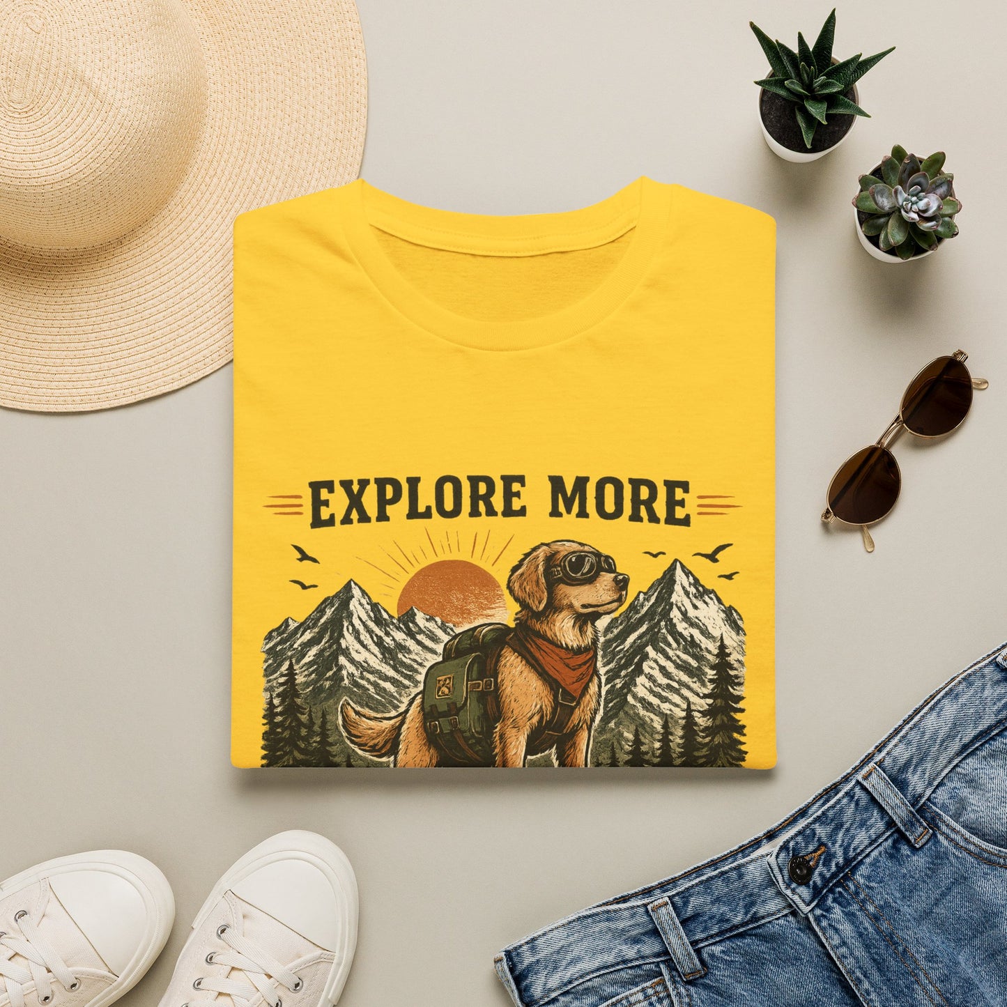 Explore more wag more T-Shirt
